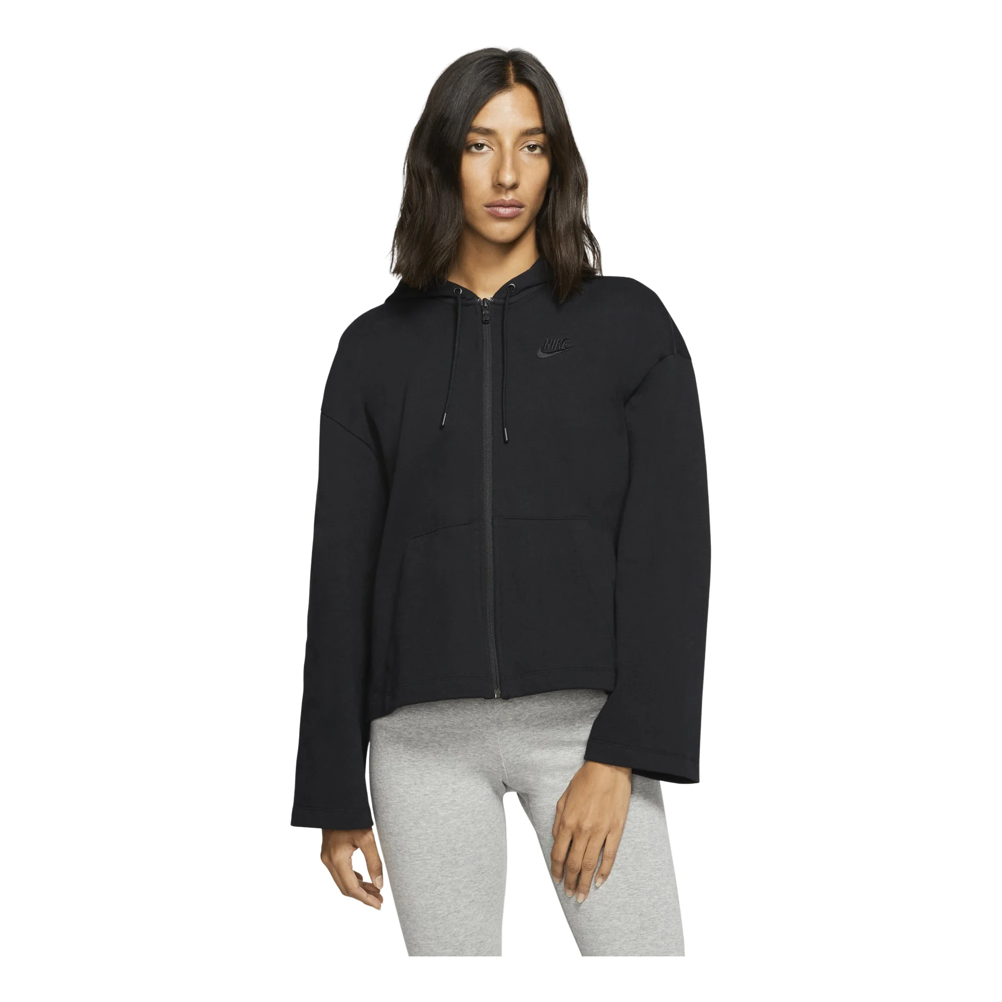 (WMNS) Nike Running Casual Sports Jacket Black CJ3753-010 - 1