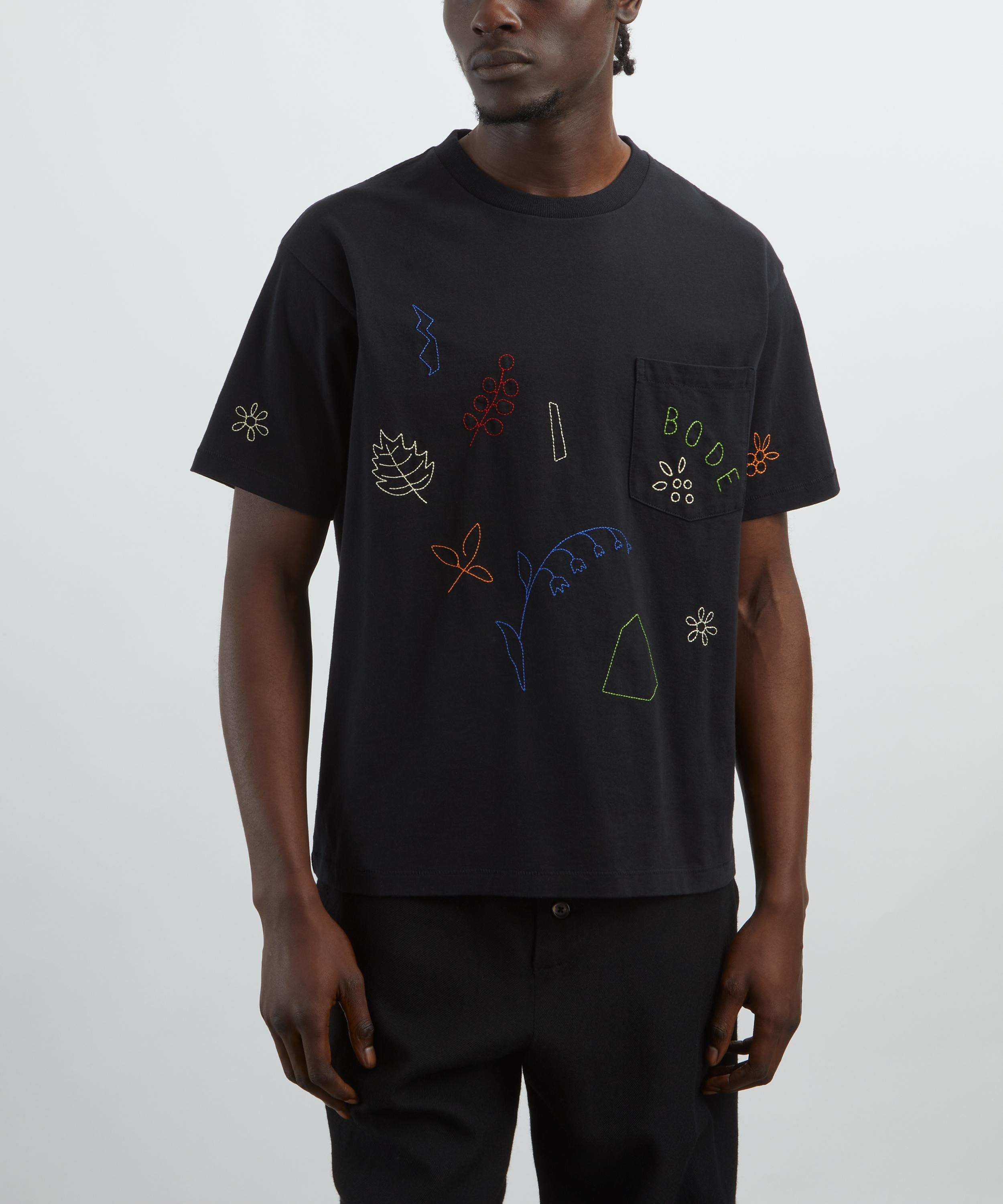 Embroidered Field Guide T-Shirt - 3