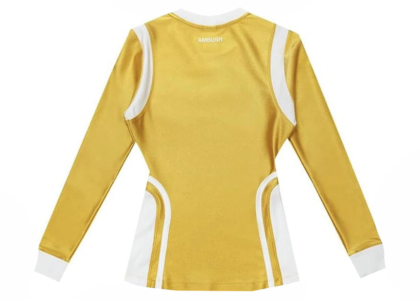 Nike Women's NRG LR Los Angeles Lakers Long Sleeve Tee Yellow - 2