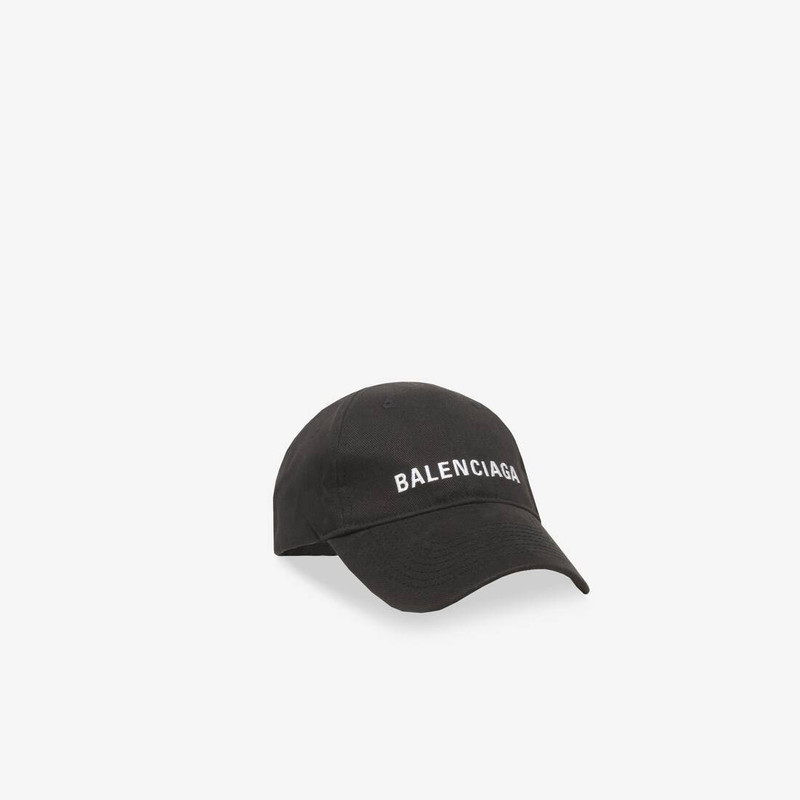 Balenciaga Cap in Black/white 3