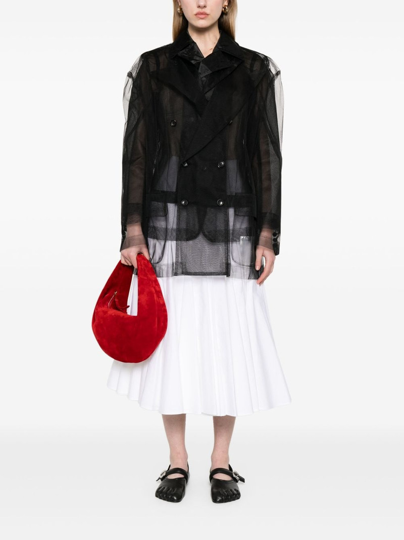 Comme Des Garçons tulle blazer outlook