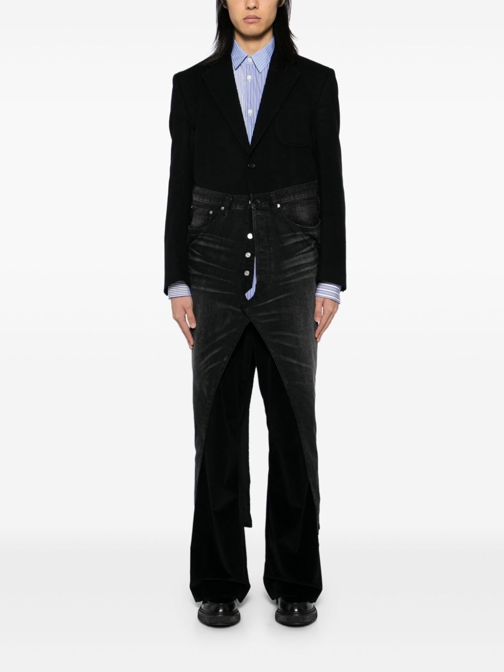 patchwork coat - 2