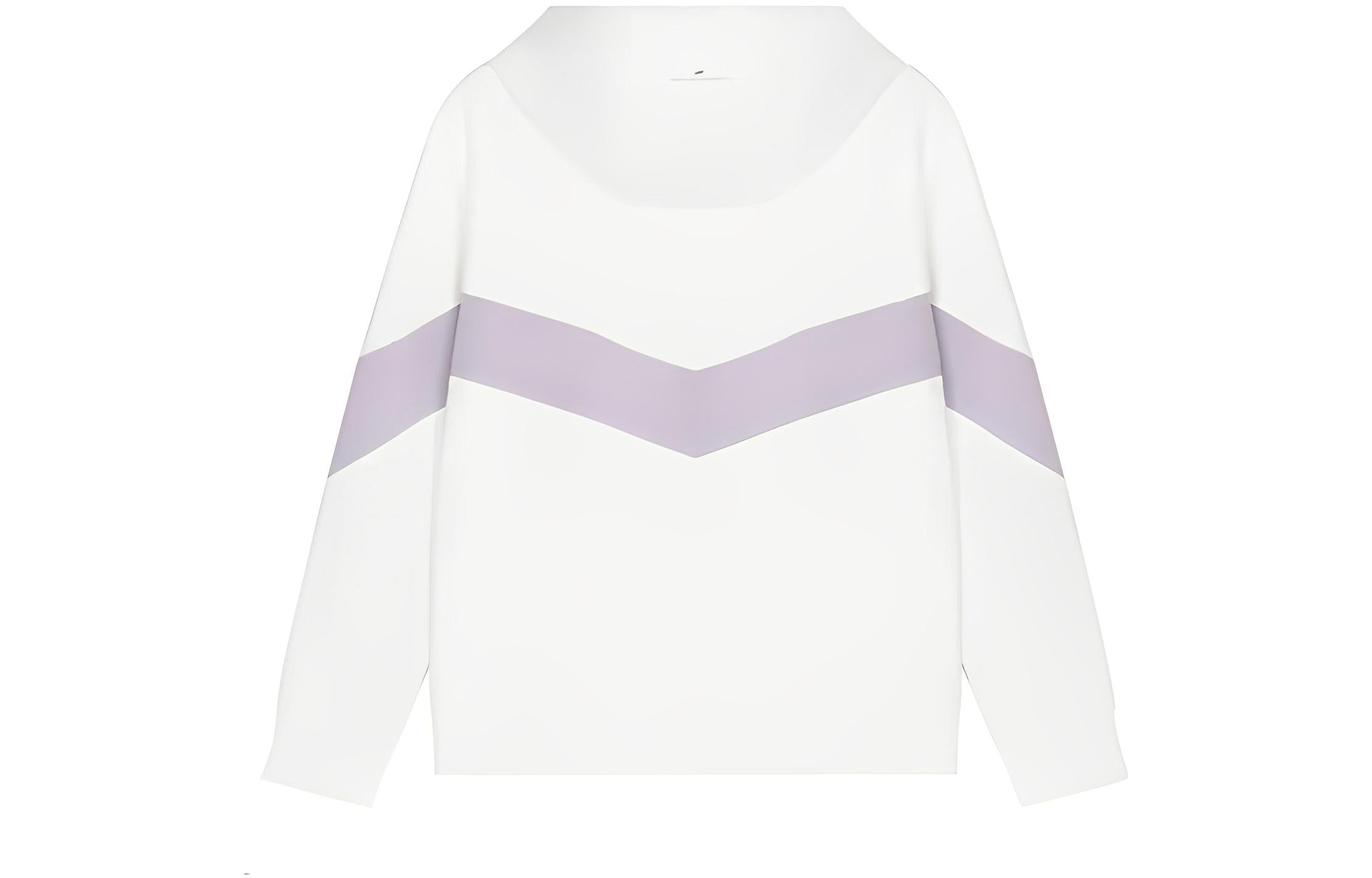 (WMNS) New Balance Sportswear Hoodie 'White Purple' 5CC39342-IV - 2
