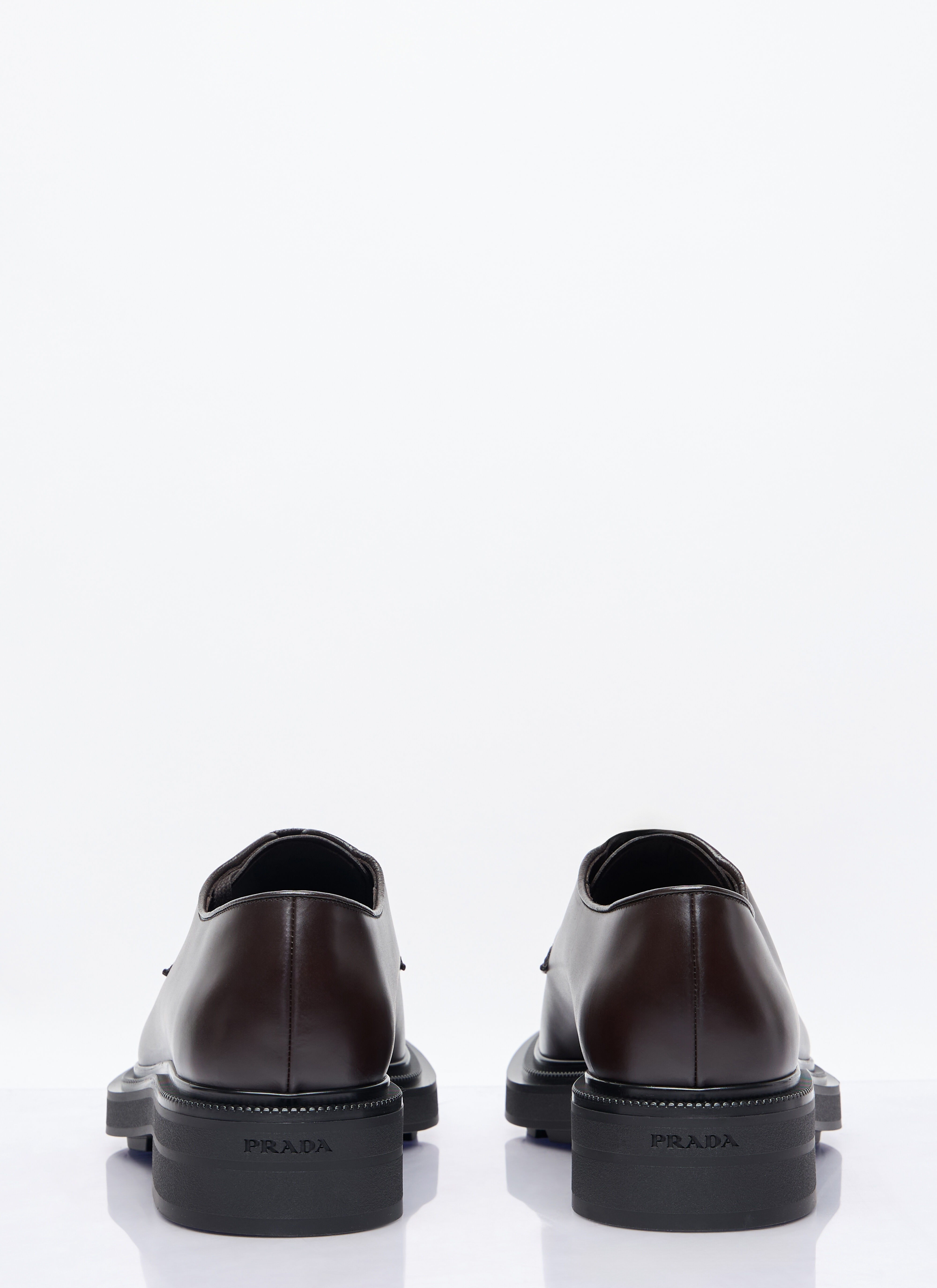 Leather Lace-Up Shoes - 6