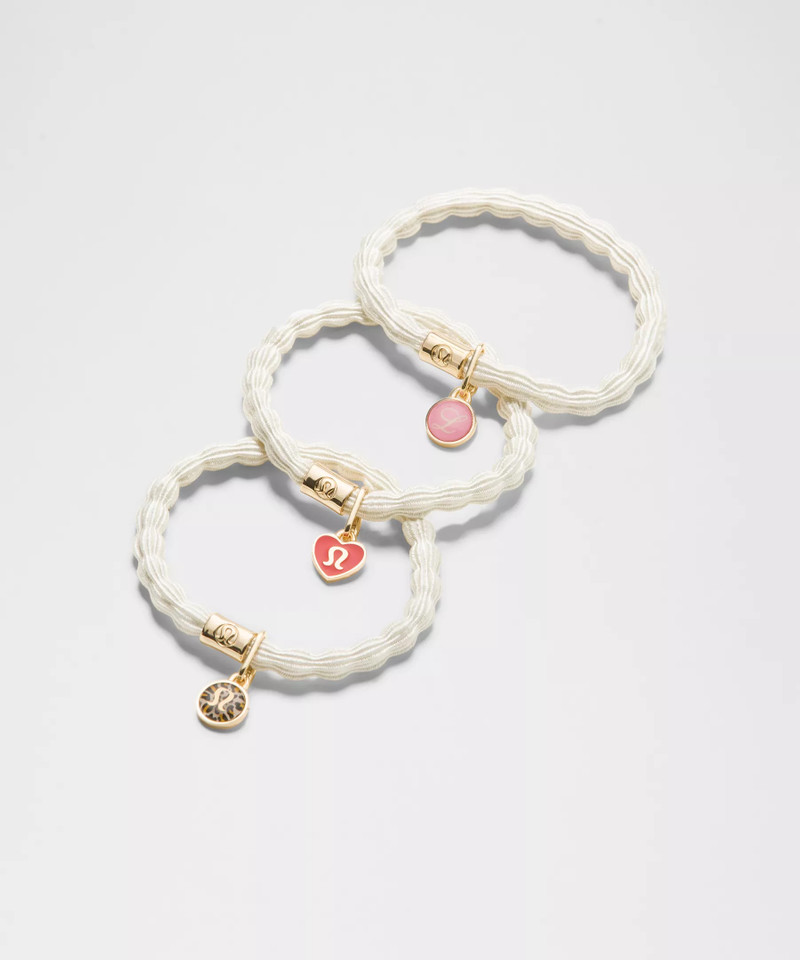 Charm Hair Ties *3 Pack 1