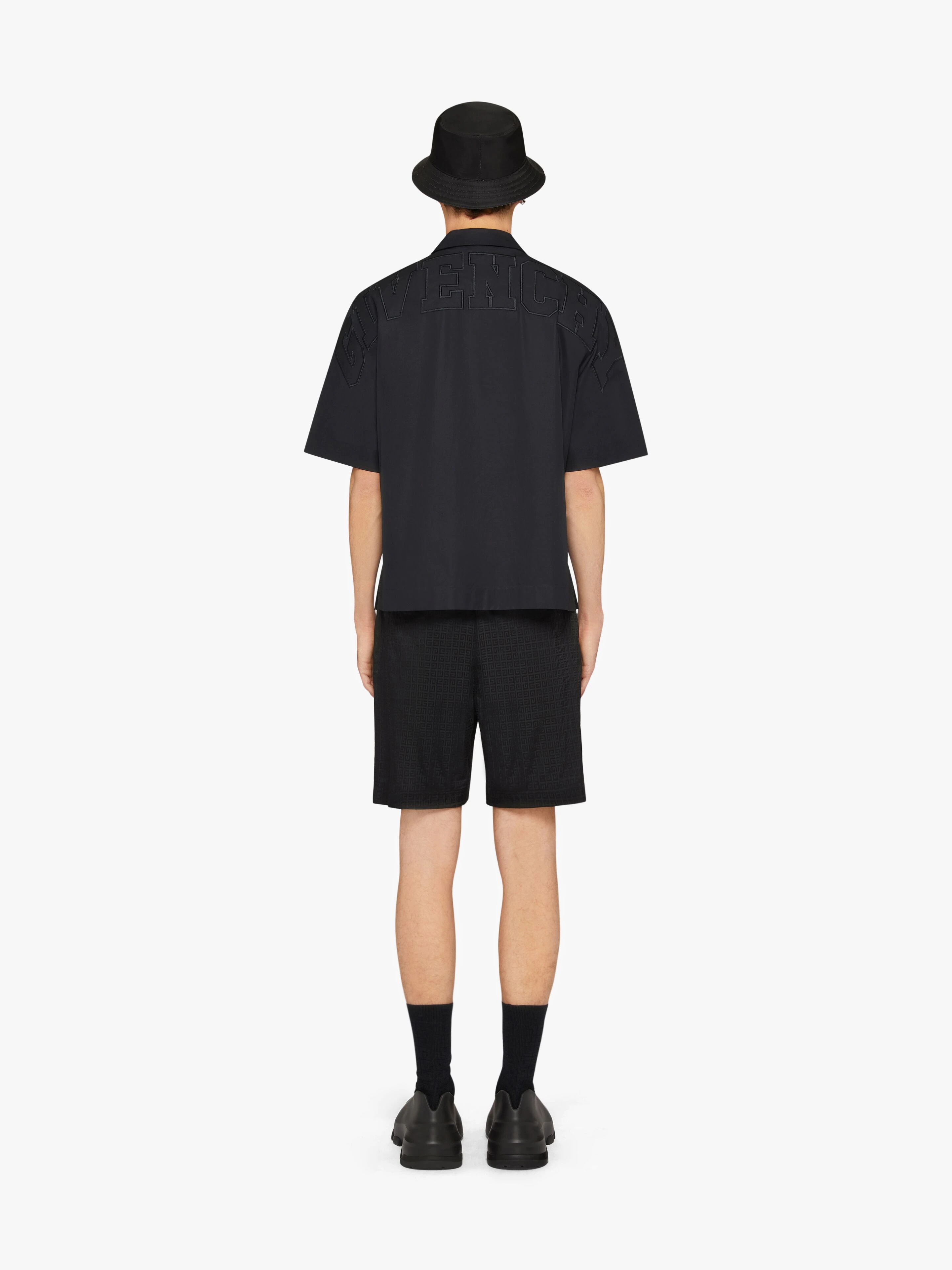 HAWAIIAN SHIRT IN GIVENCHY POPLIN - 4