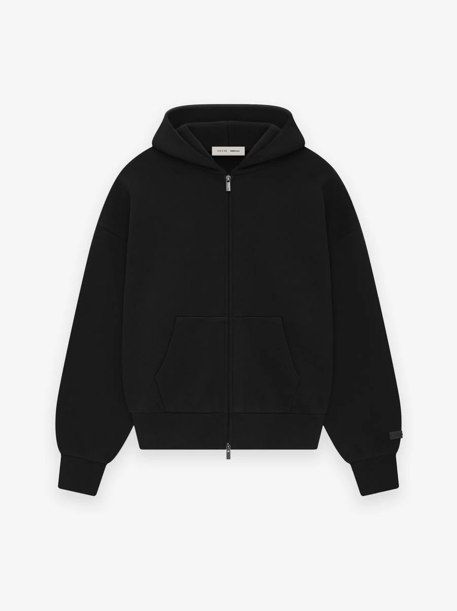 Classic Full Zip-Up Hoodie - 1