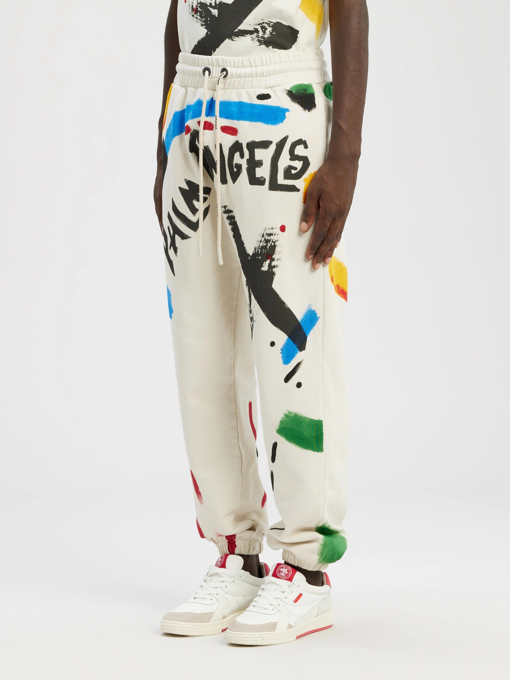 BRUSH STROKES SWEATPANTS - 4