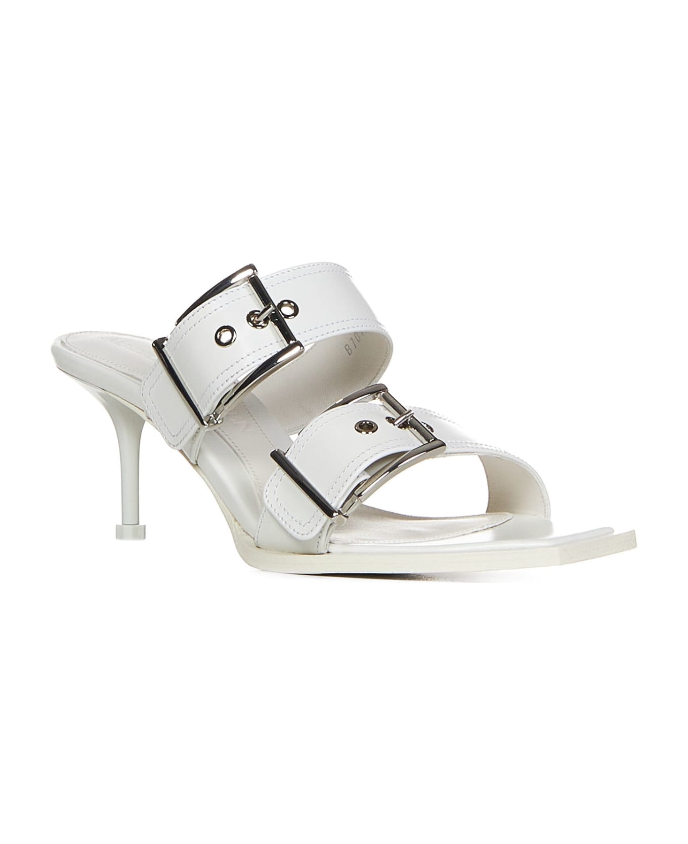 Buckle-detailed Heeled Sandals - 2