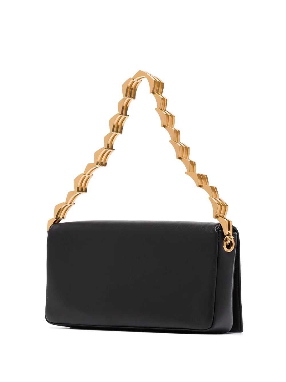 black Kate 99 baguette leather shoulder bag - 3