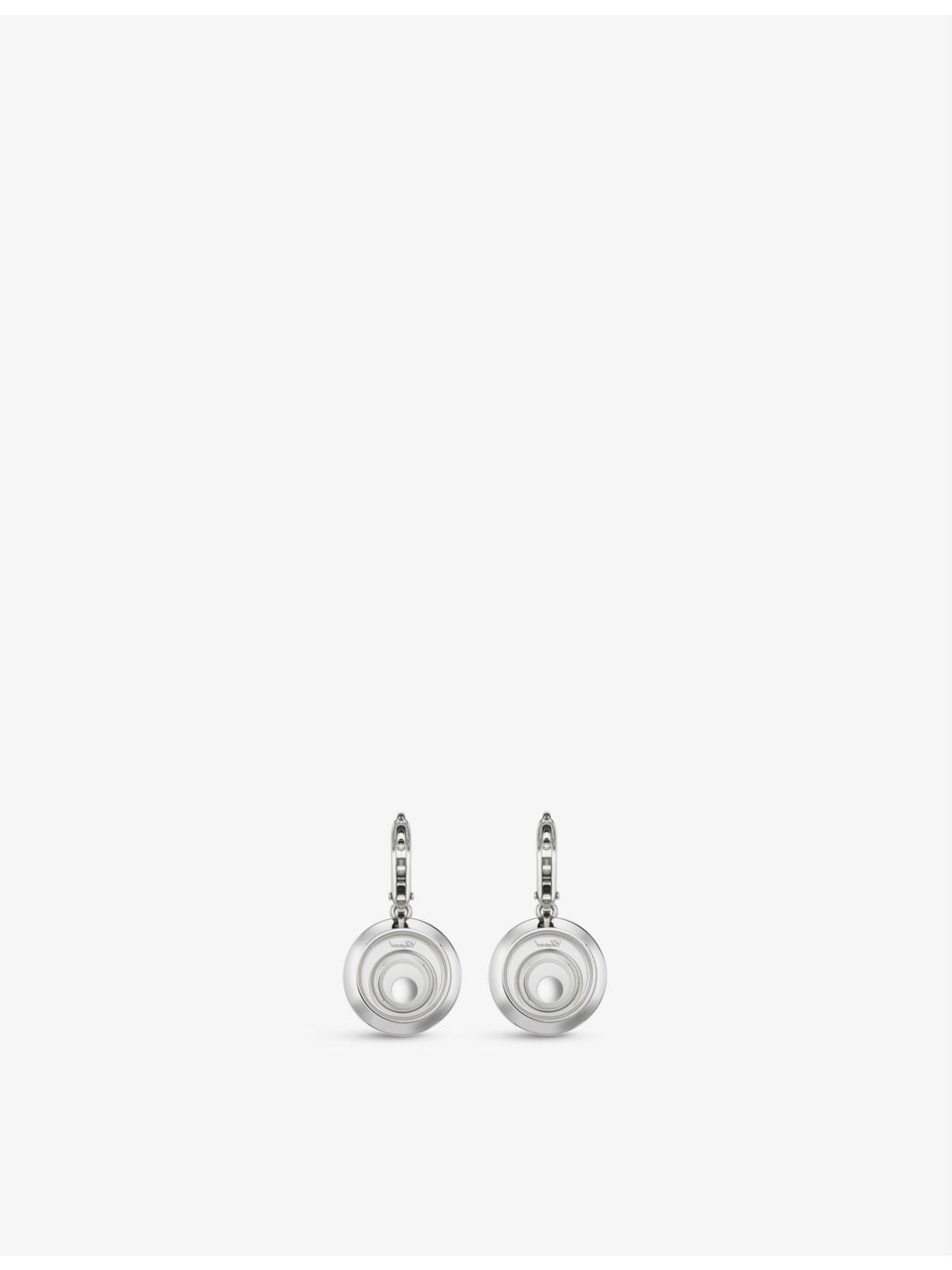 Happy Spirit 18-carat white-gold and diamond earrings - 3
