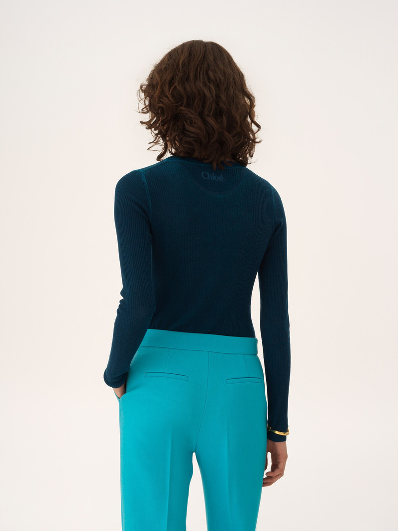HENLEY SHIRT IN A MERINO WOOL KNIT 4