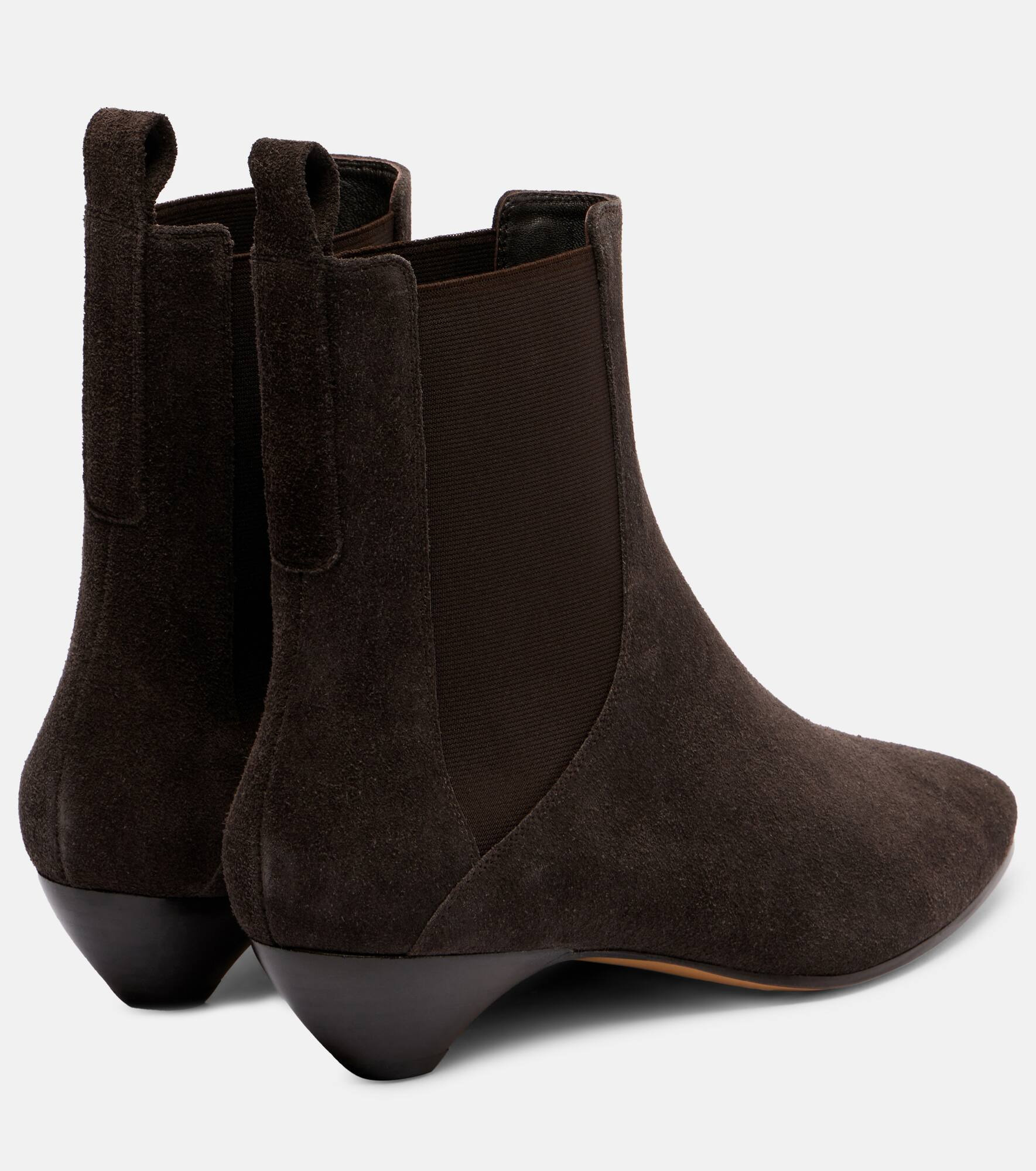 Allegra suede ankle boots - 2