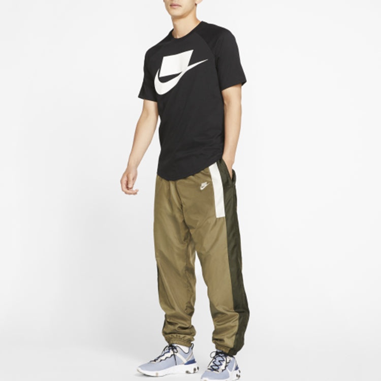 Nike Sportswear Logo Sports TEE Men Black/White BV7596-011 - 3