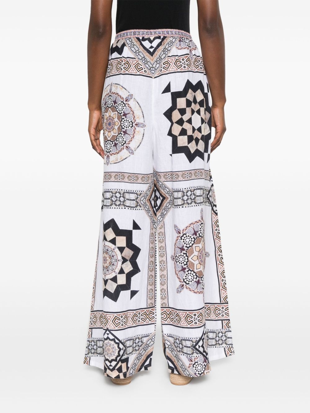 wide-leg trousers - 4