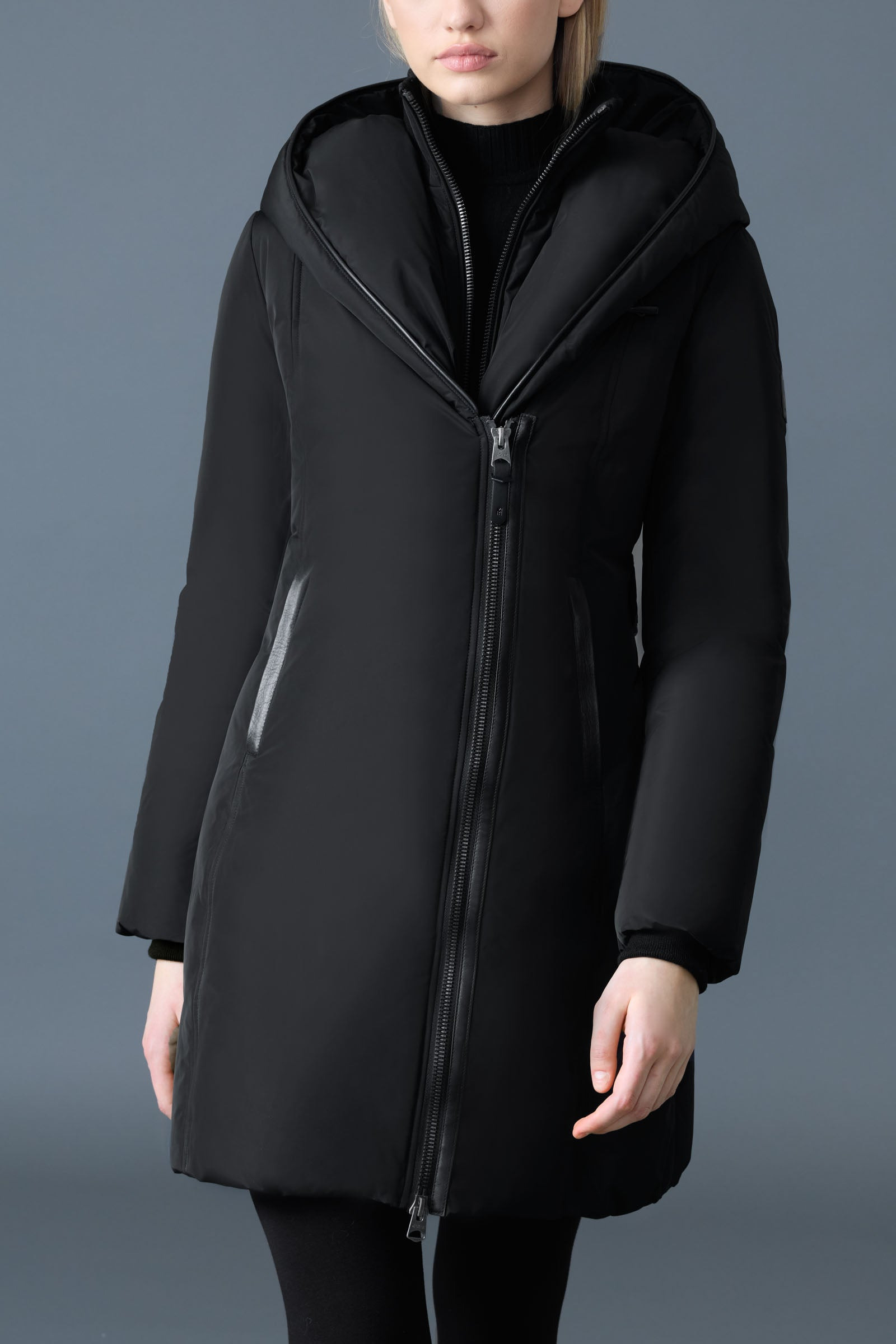 KAY Down coat with Signature Mackage Collar - 5
