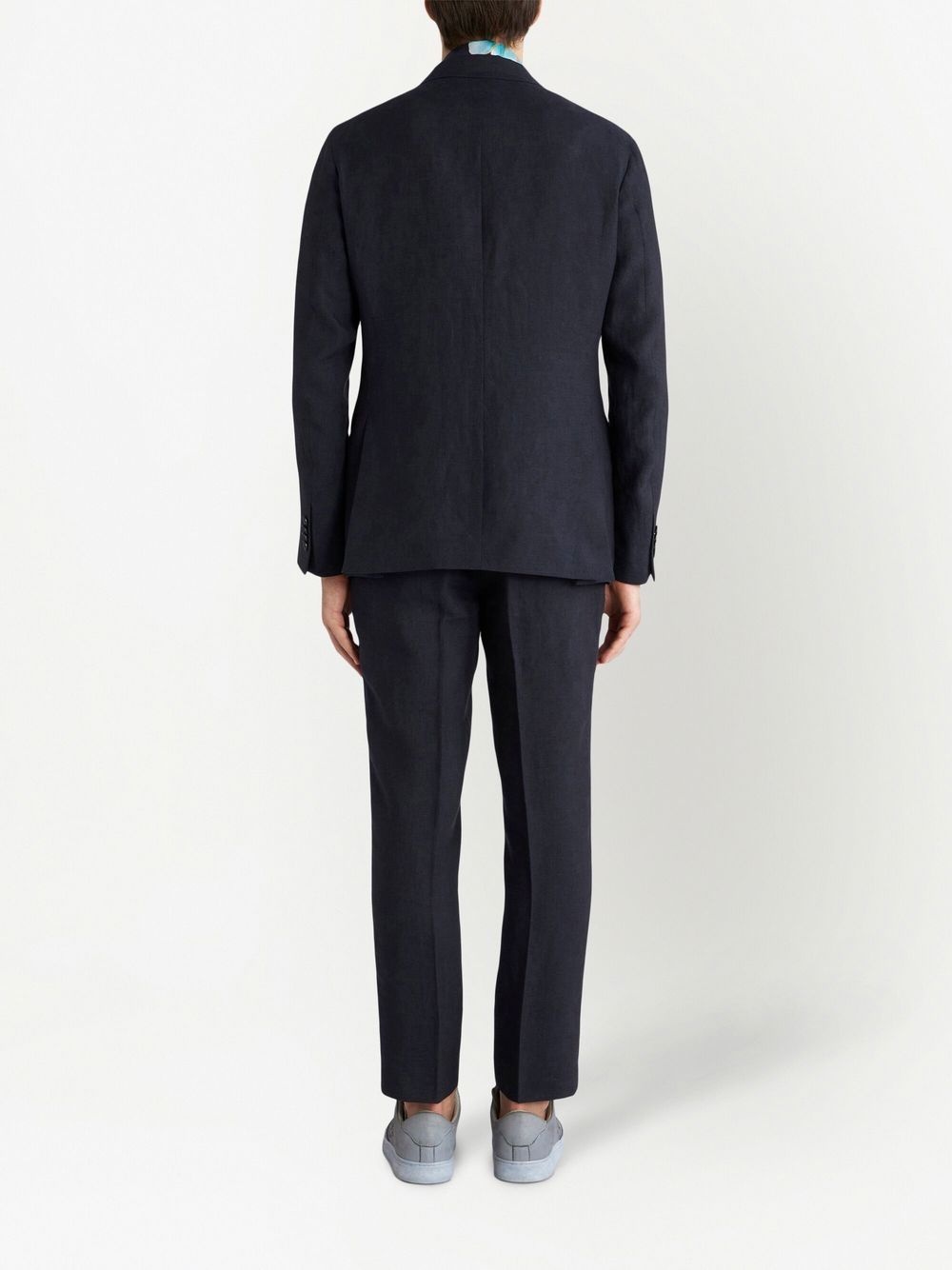 single-breasted tailored blazer - 3