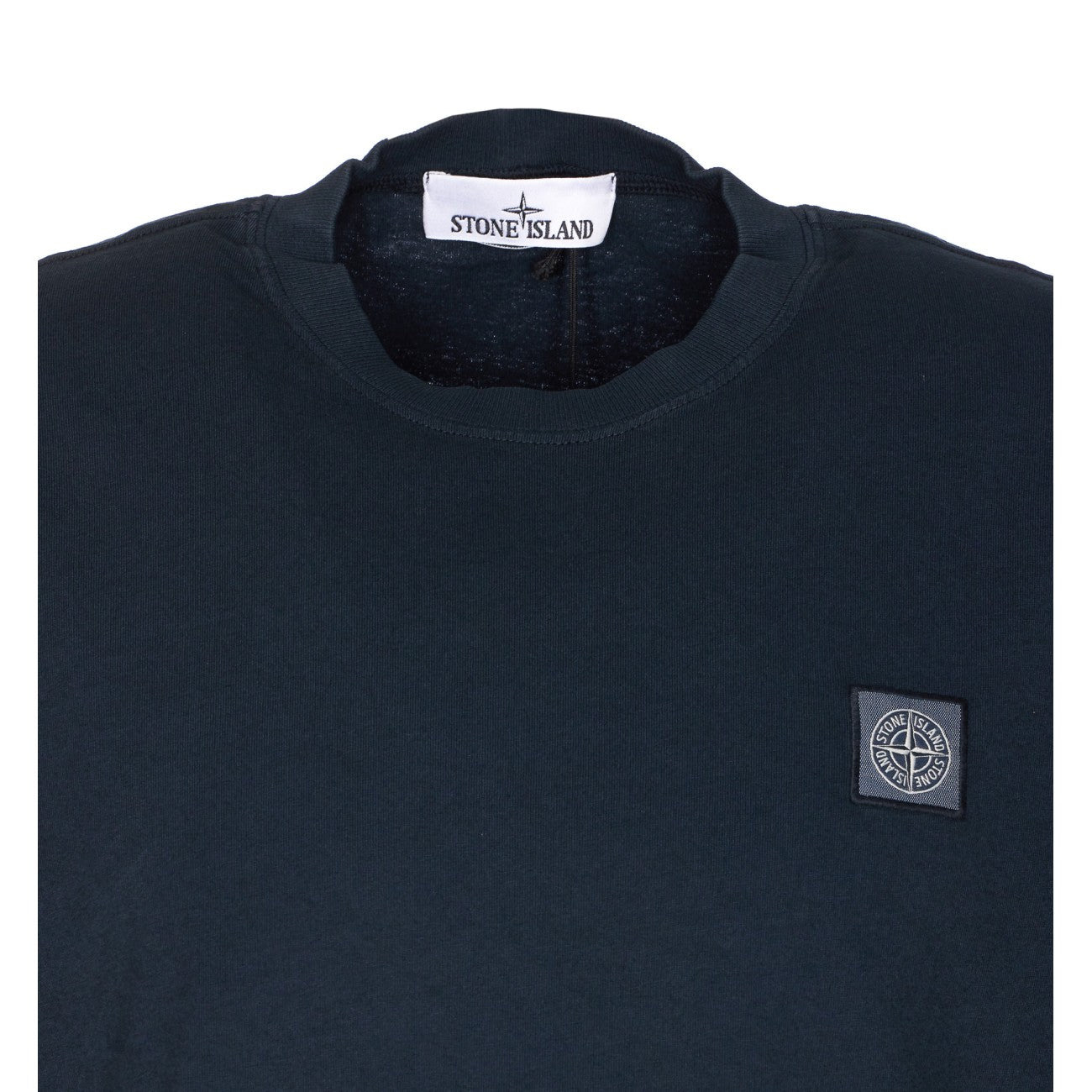 Stone Island Men Compass Patch Logo T-Shirt - 4