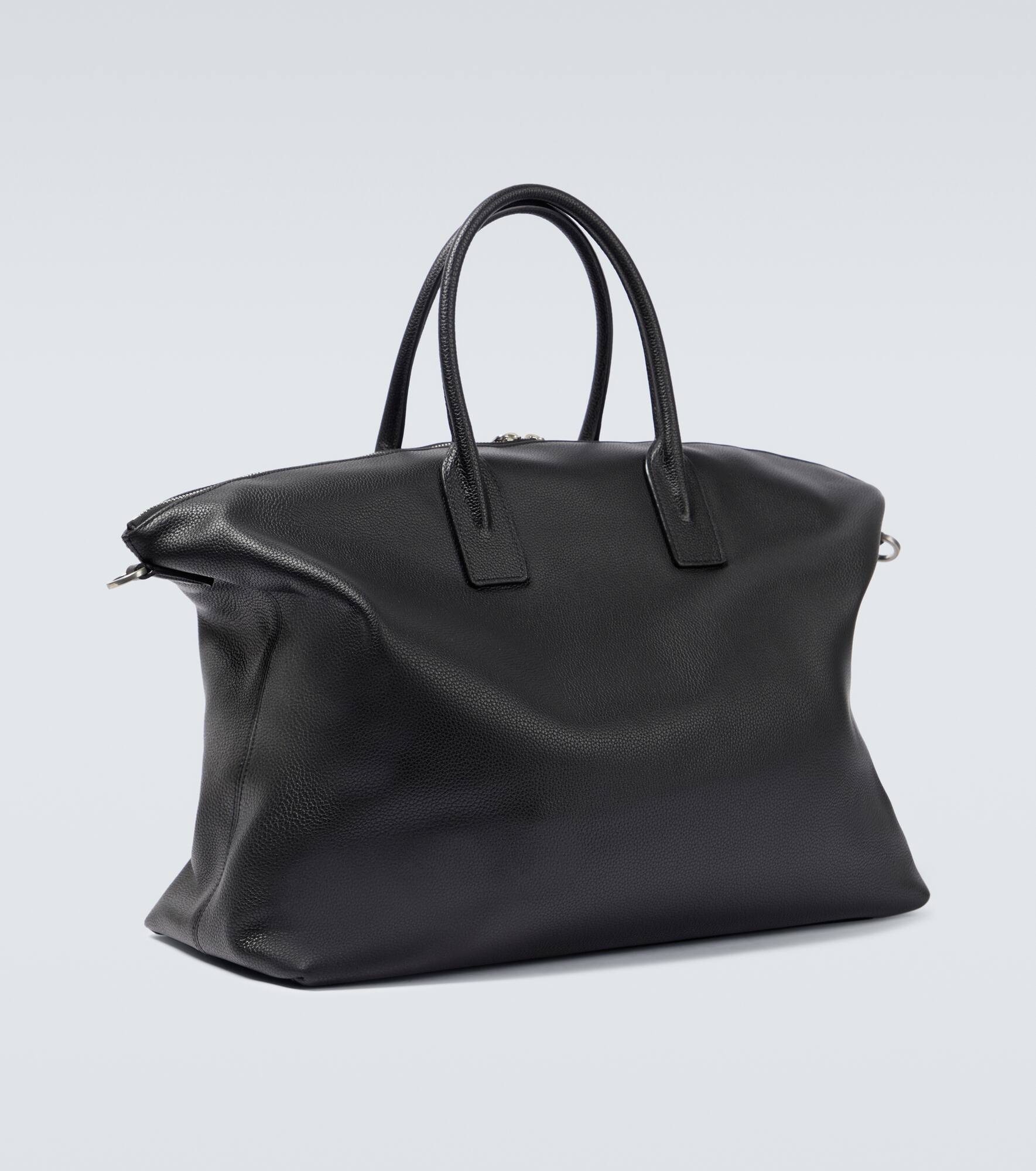 Giant leather bowling bag - 5