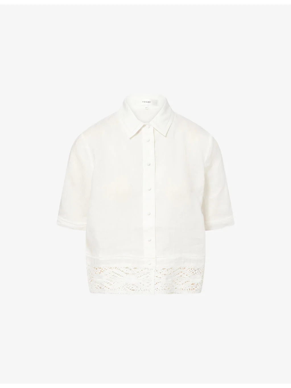 The Heirloom Lace Woven Shirt - 1