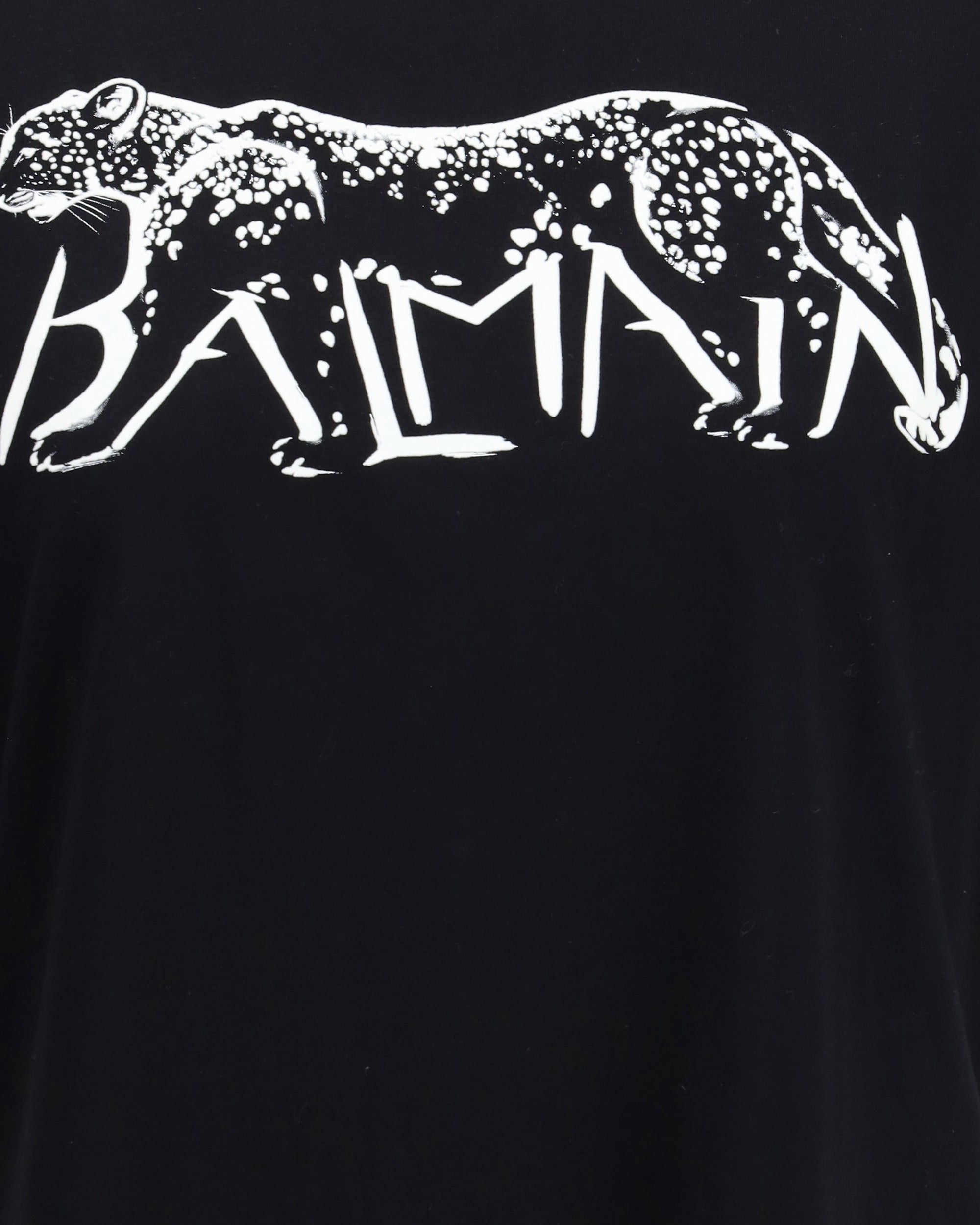 Balmain T-shirt with Leopard Print - 3