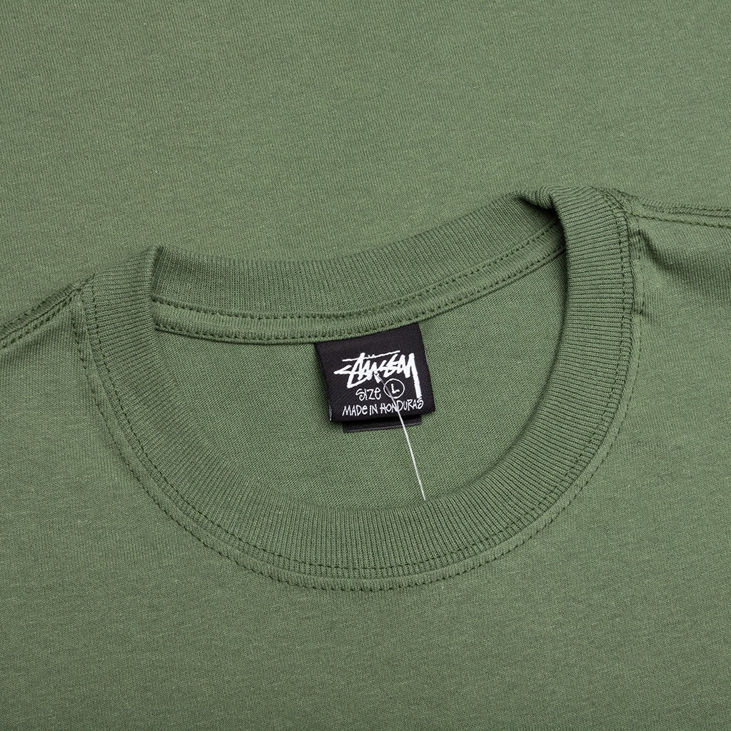 IN BLOOM TEE - OLIVE - 3