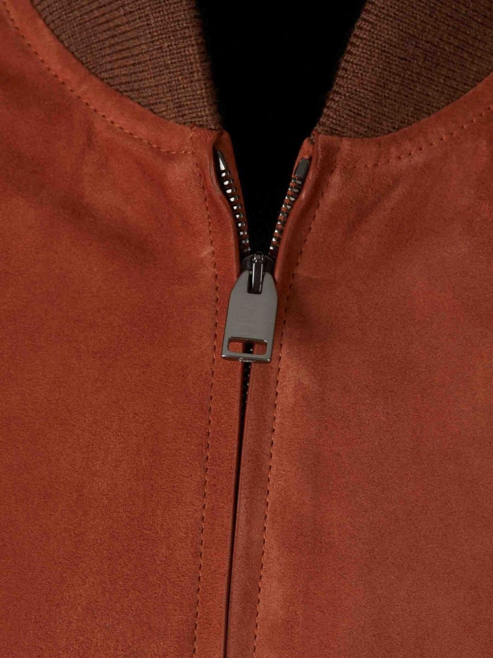 suede bomber jacket - 3