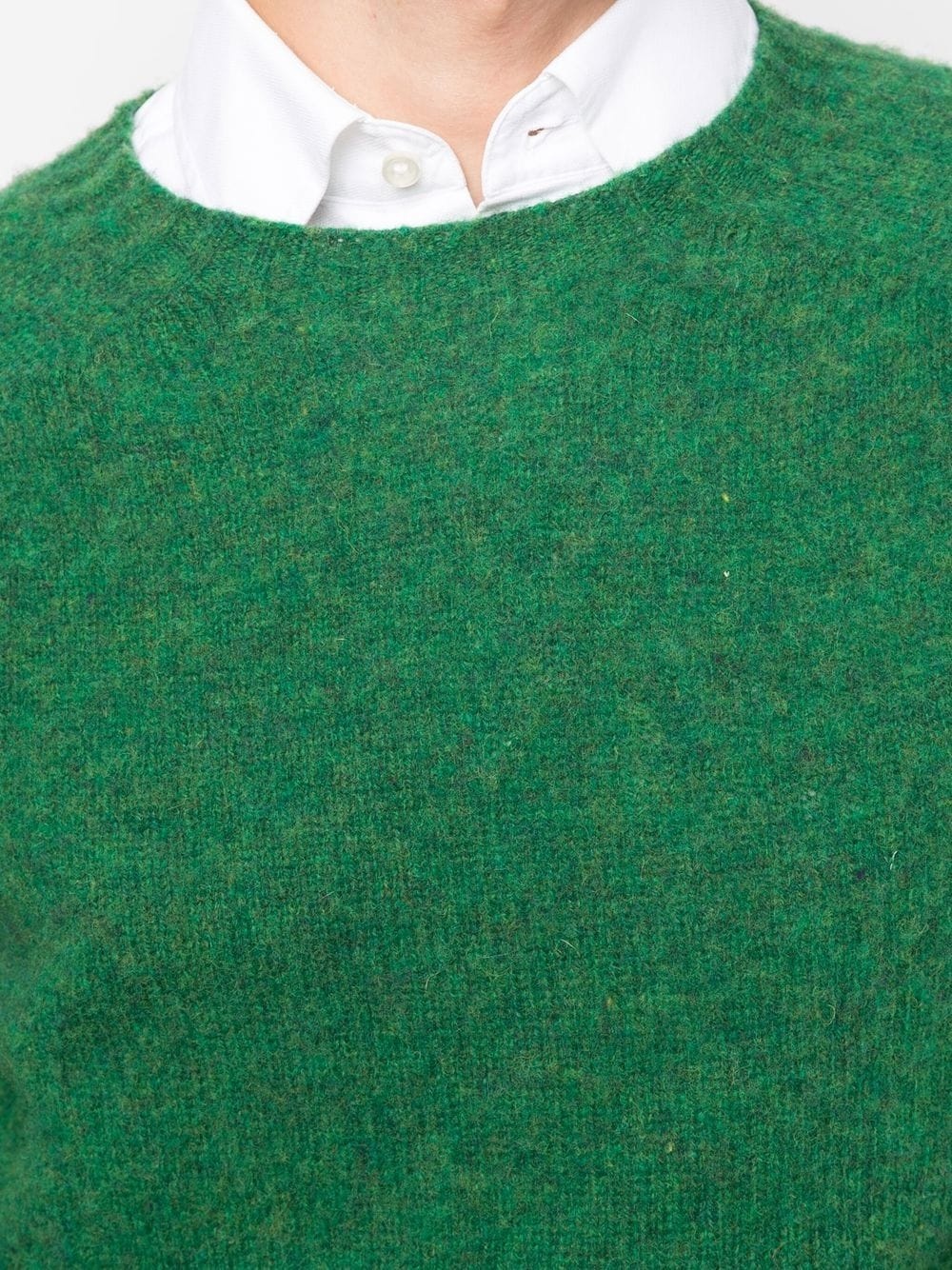 HUTCHINS wool crew-neck jumper - 5