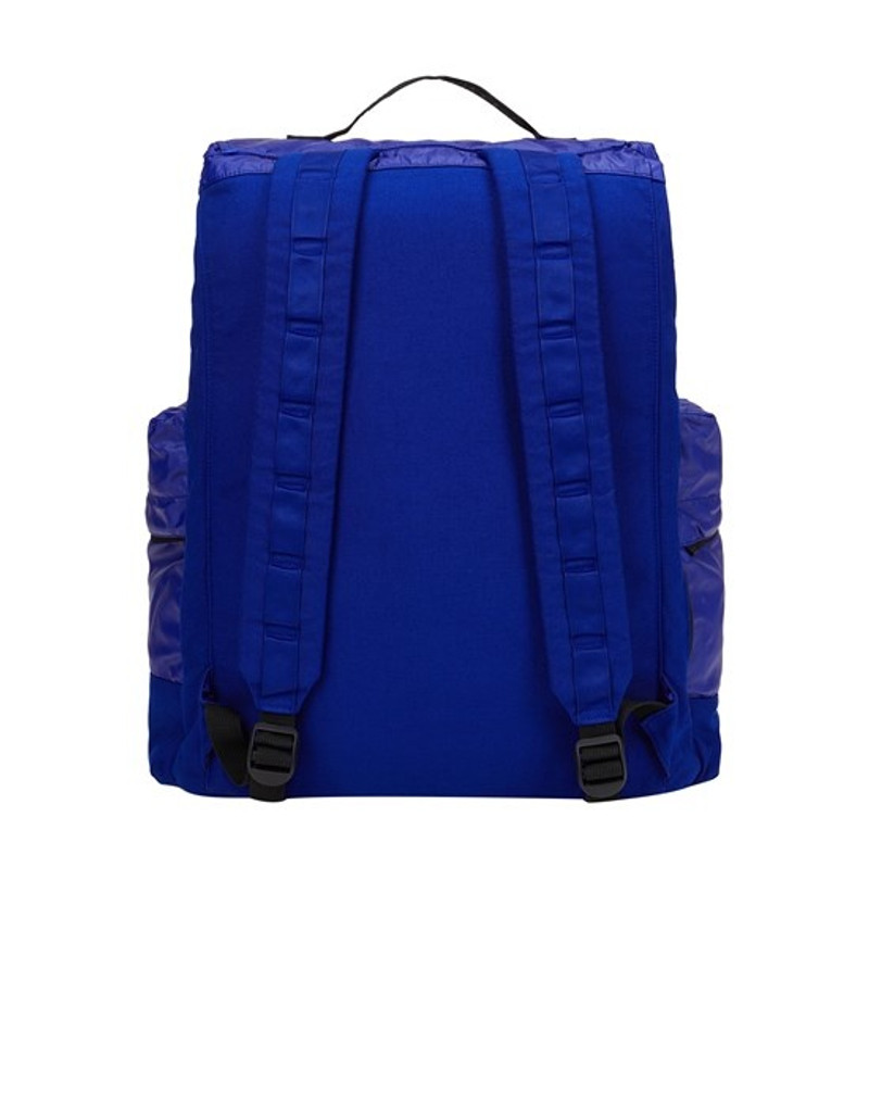 Stone Island 90770 MUSSOLA GOMMATA CANVAS ULTRAMARINE BLUE outlook