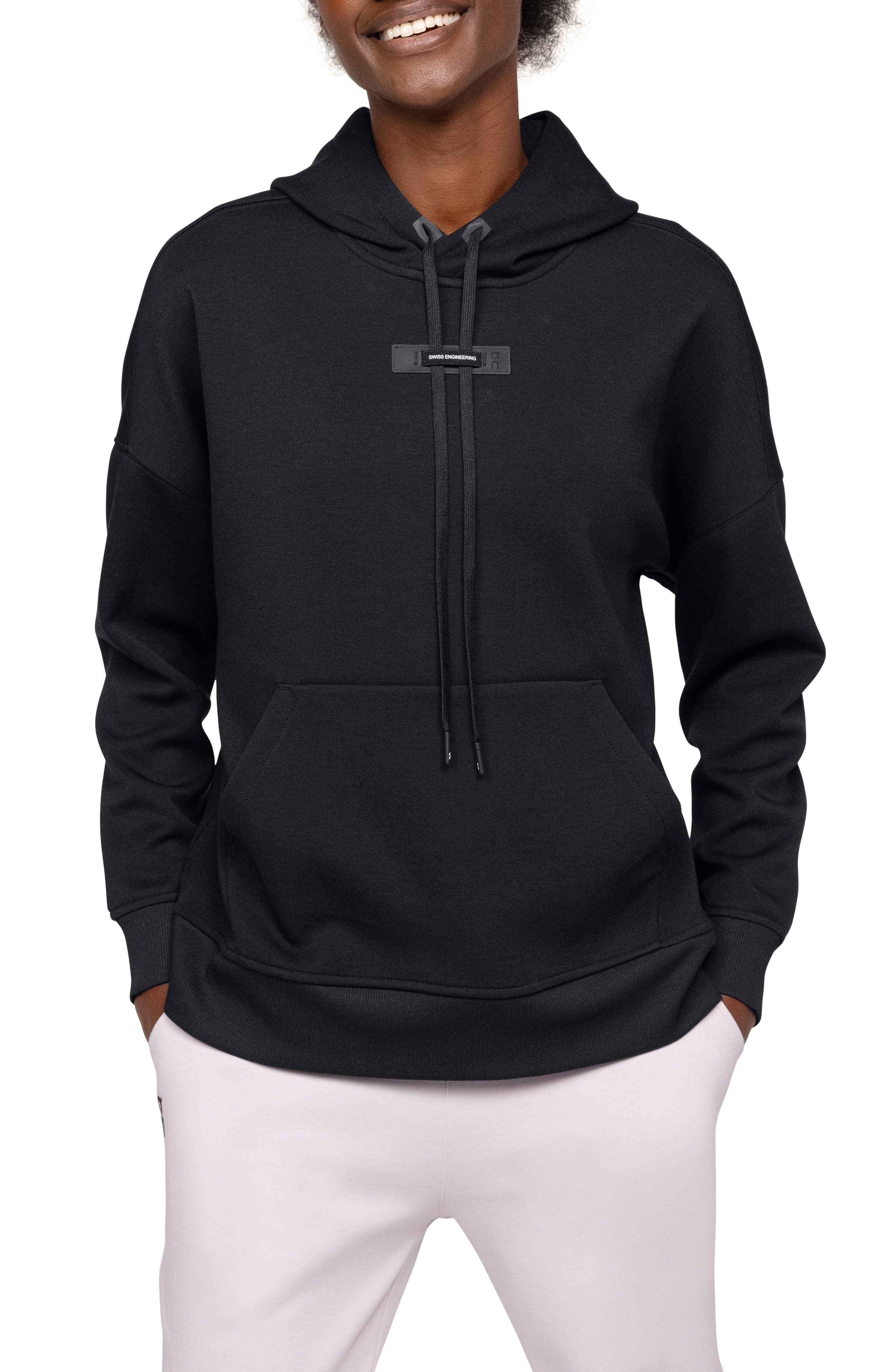 Recycled Polyester Blend Hoodie - 1