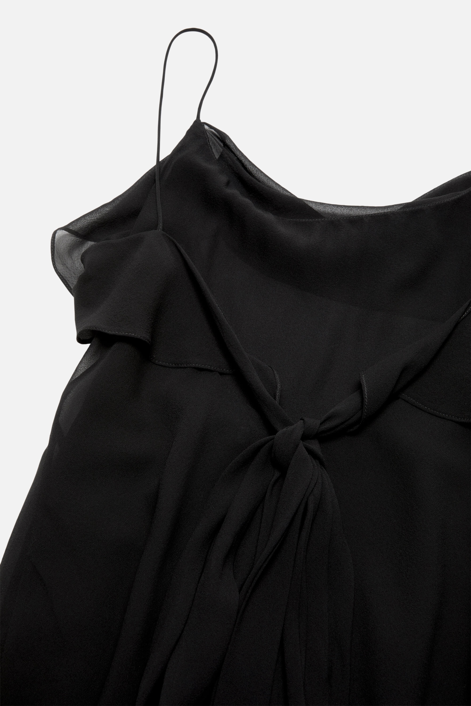 Silk dress - Black - 5