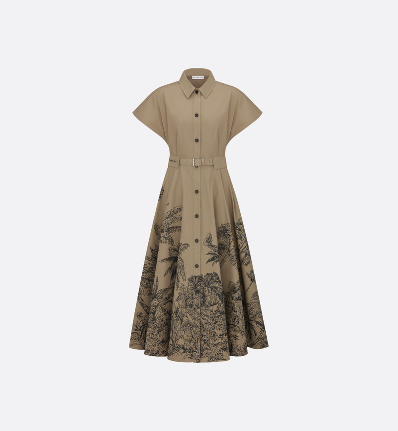 Dioriviera Mid-Length Belted Shirtdress 1