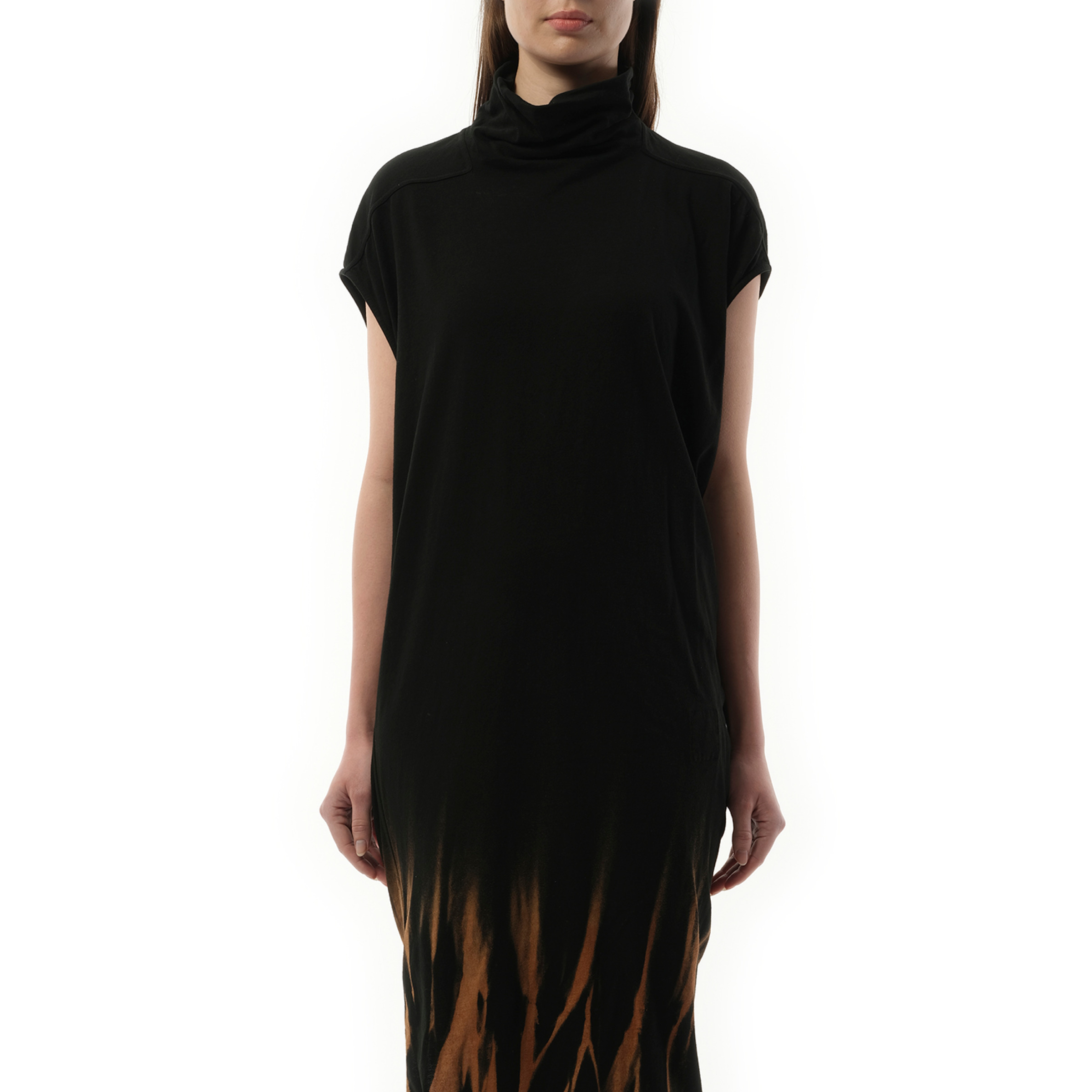 EDFU T Dress in Black/Terra - 1