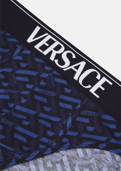 VERSACE La Greca Print Briefs outlook