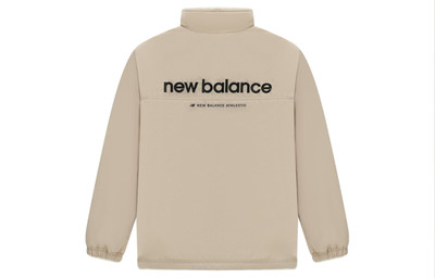 New Balance New Balance Logo Warm Down Jacket 'Beige White' 6DC43783-CRE outlook