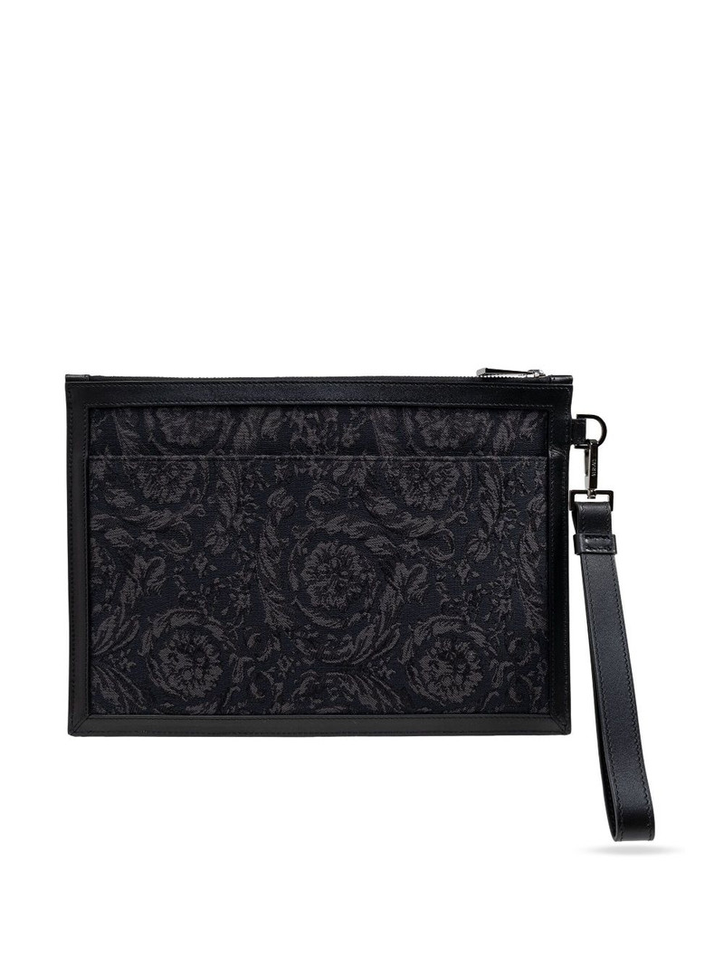 Barocco-jacquard clutch bag 3