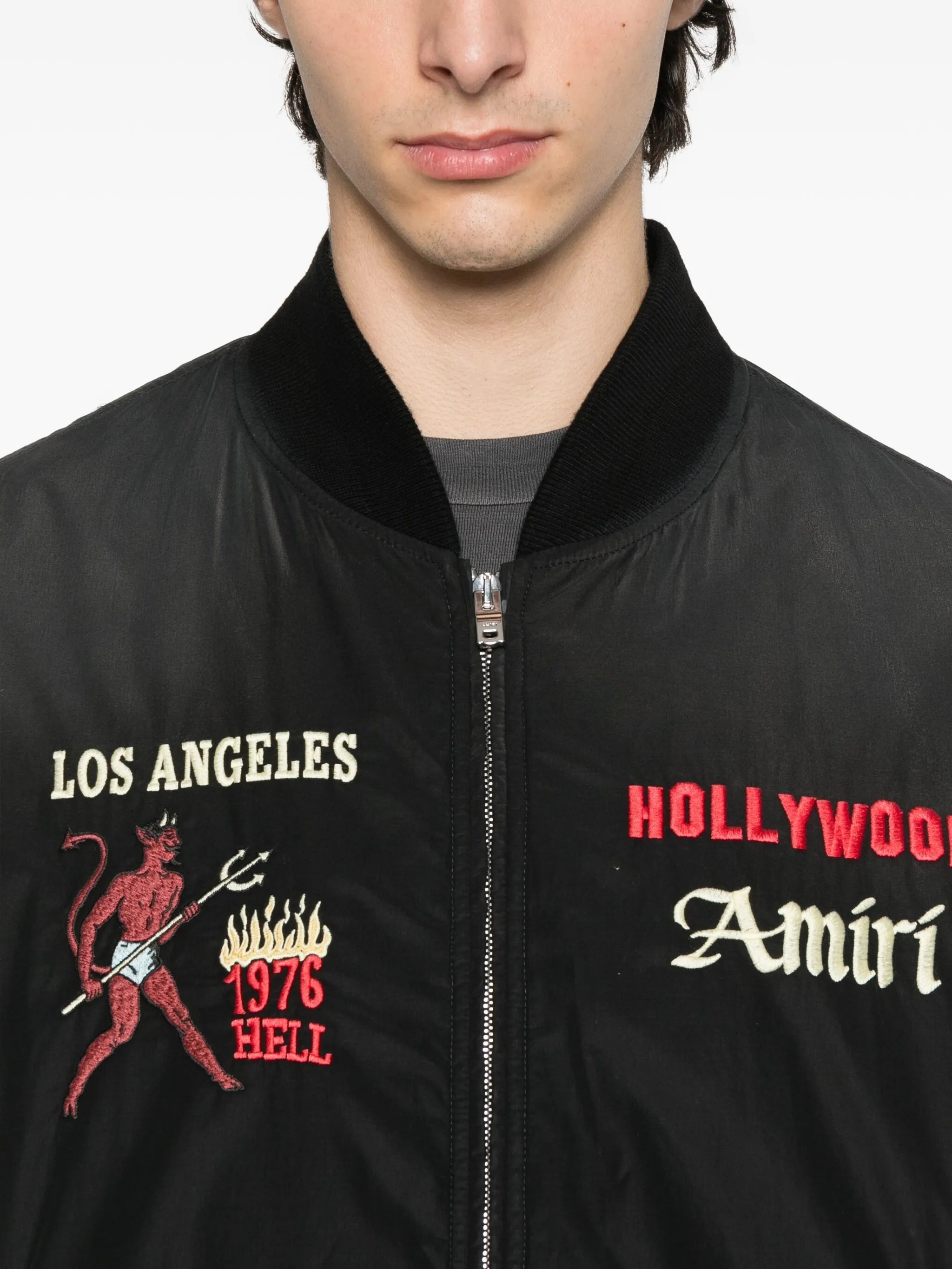 Amiri Embellished Bomber Jacket - 4