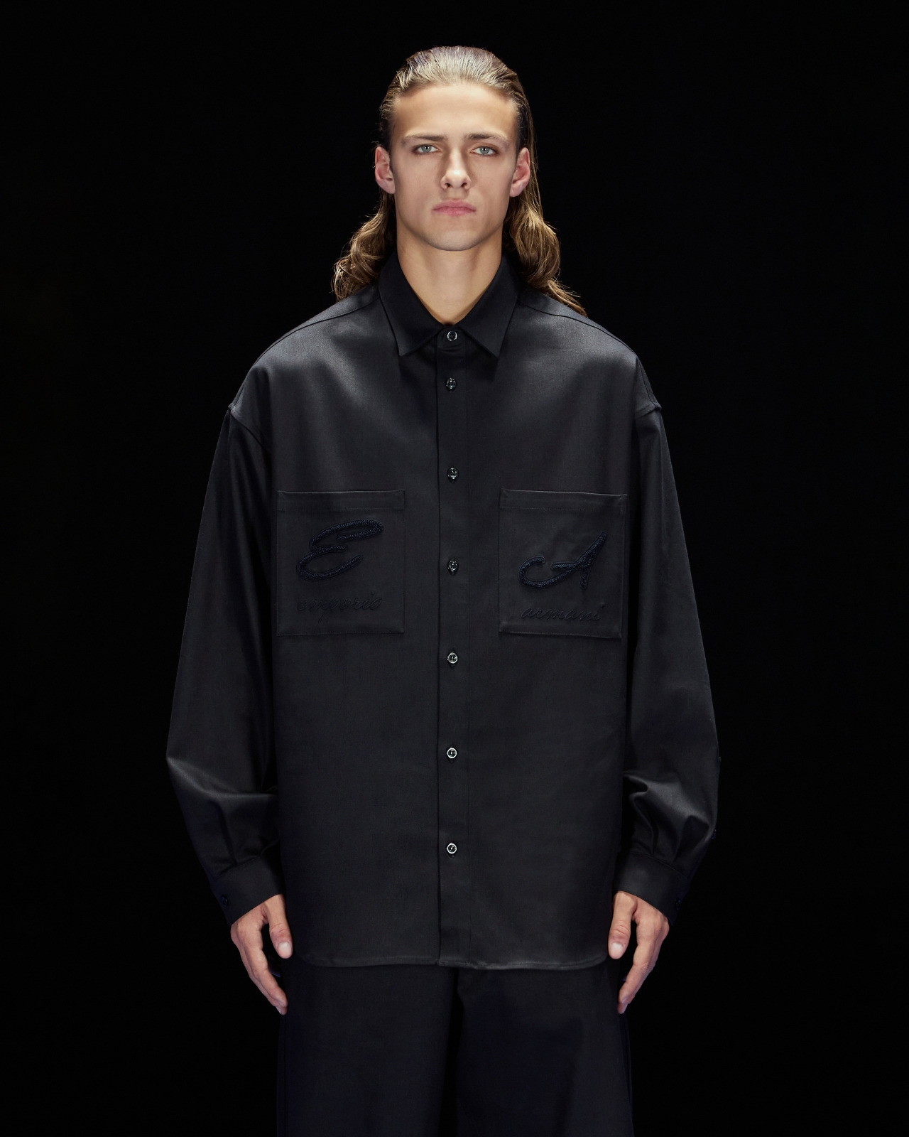 ASV Black Blue capsule collection Oxford cotton shirt - 2