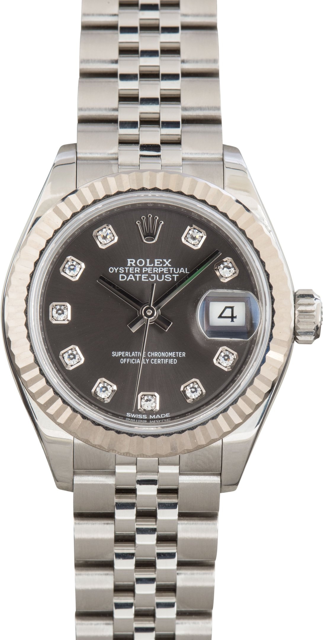 Rolex Datejust 279174 Dark Grey Diamond Dial - 1