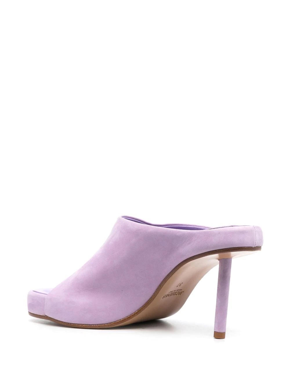 moulded calf-suede sandals - 3