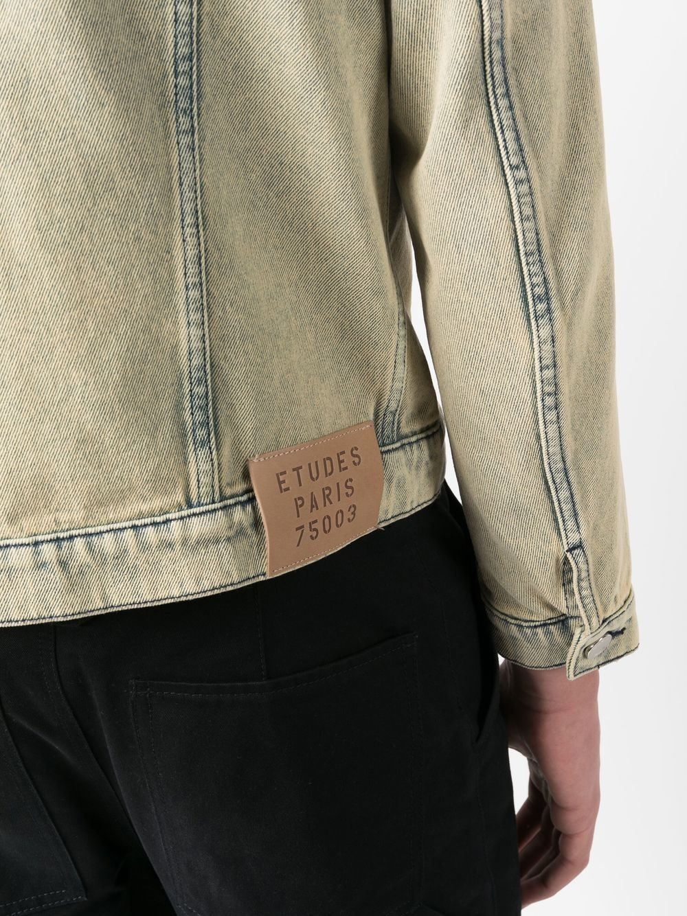 Kentucky over-dyed denim jacket - 5