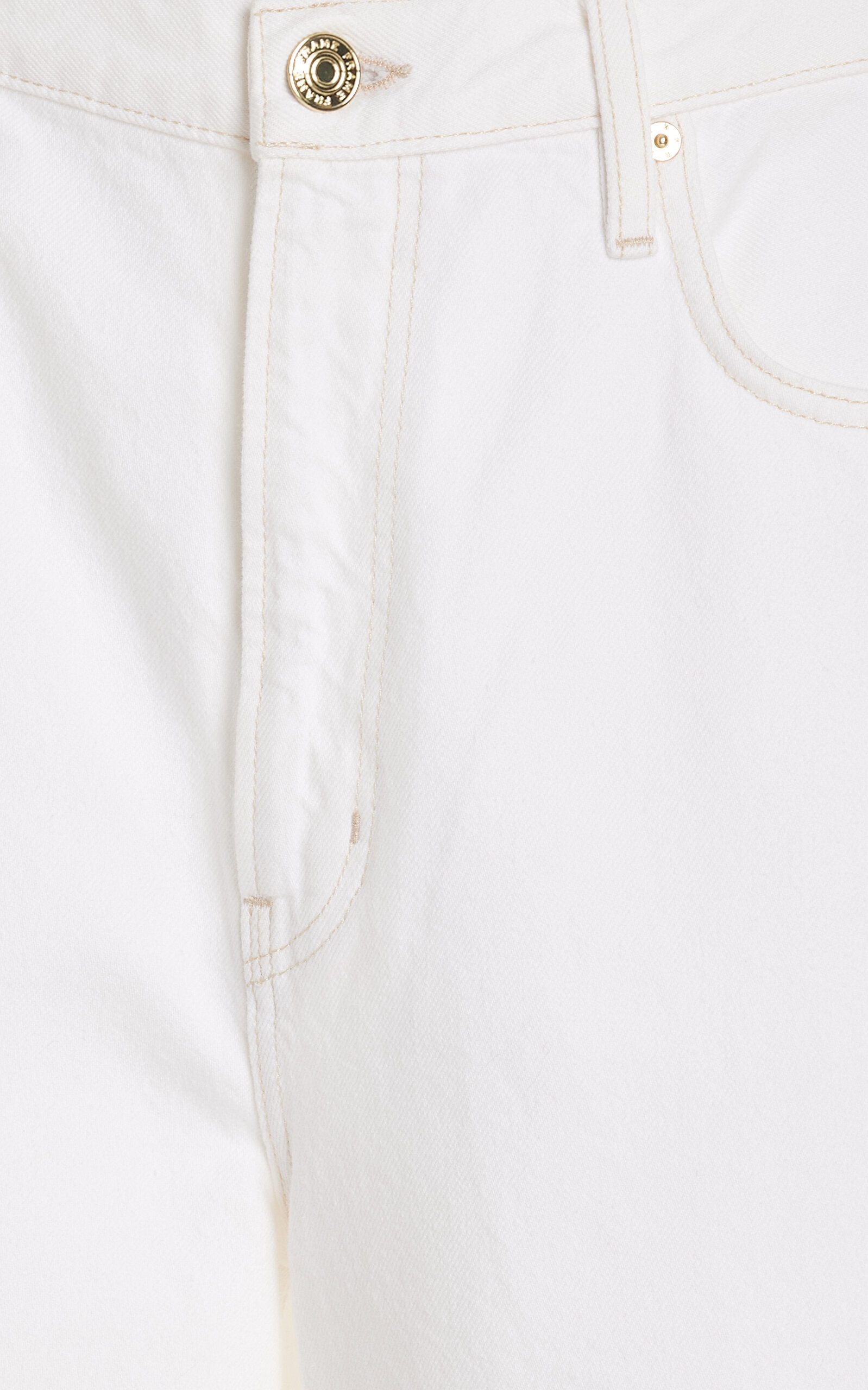 The Boy High-Rise Denim Shorts white - 5