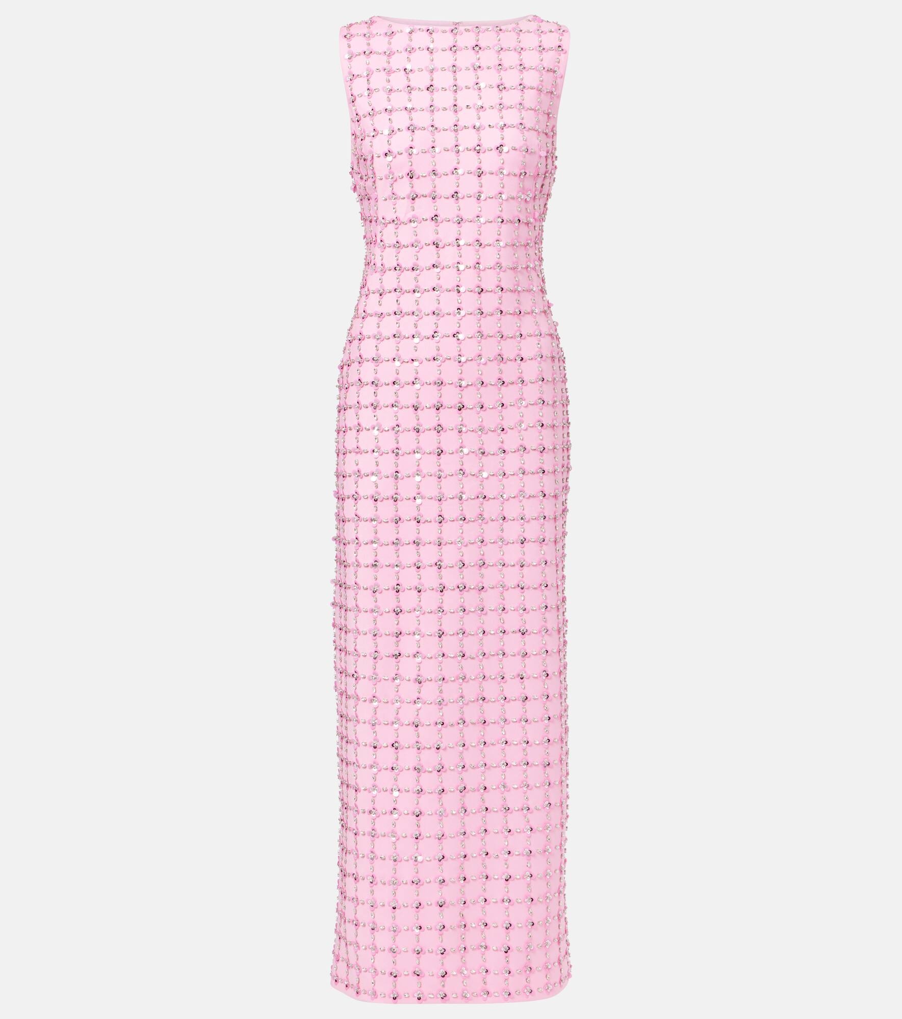 Embellished maxi dress - 1