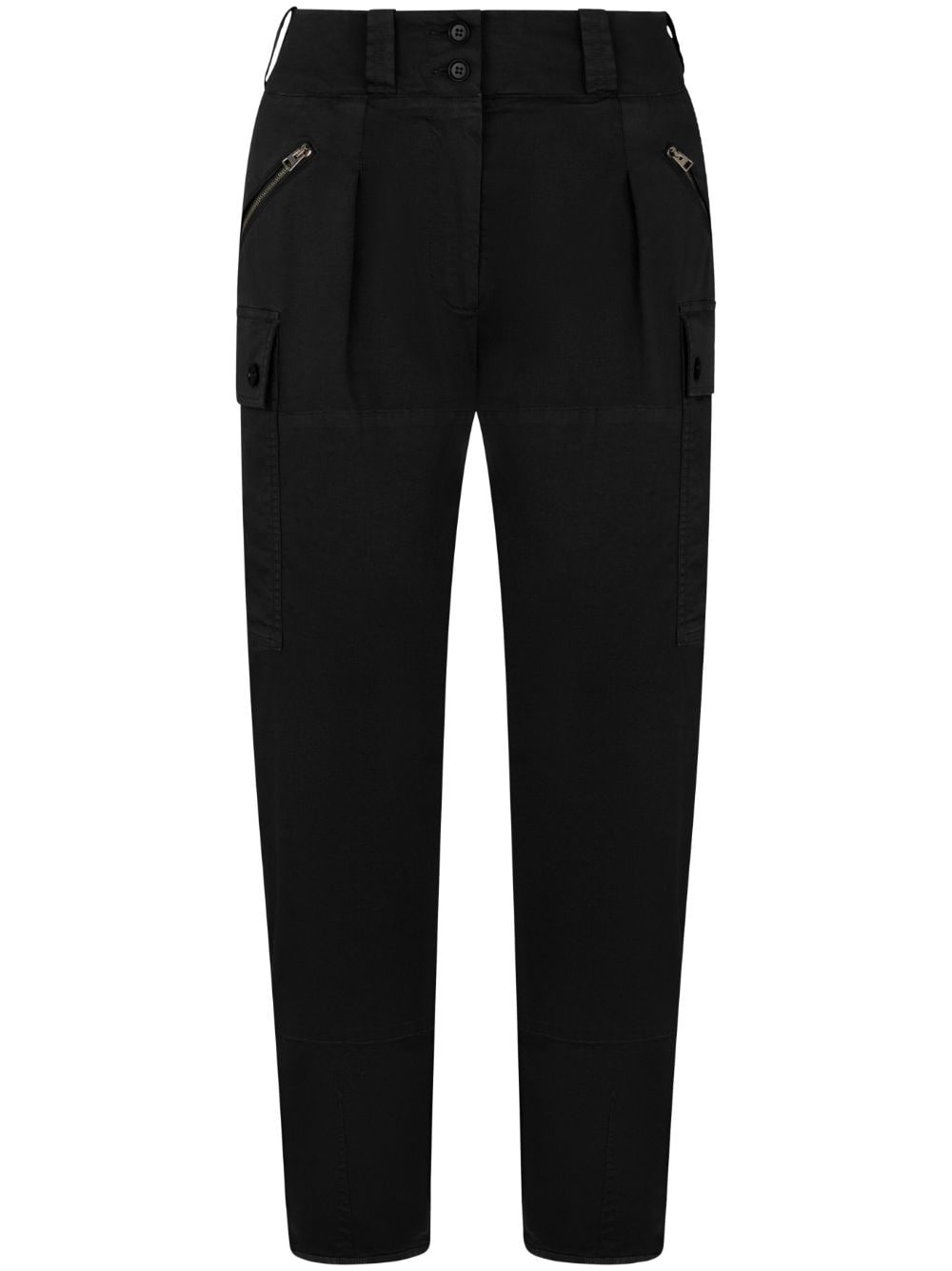 cargo cropped trousers - 1
