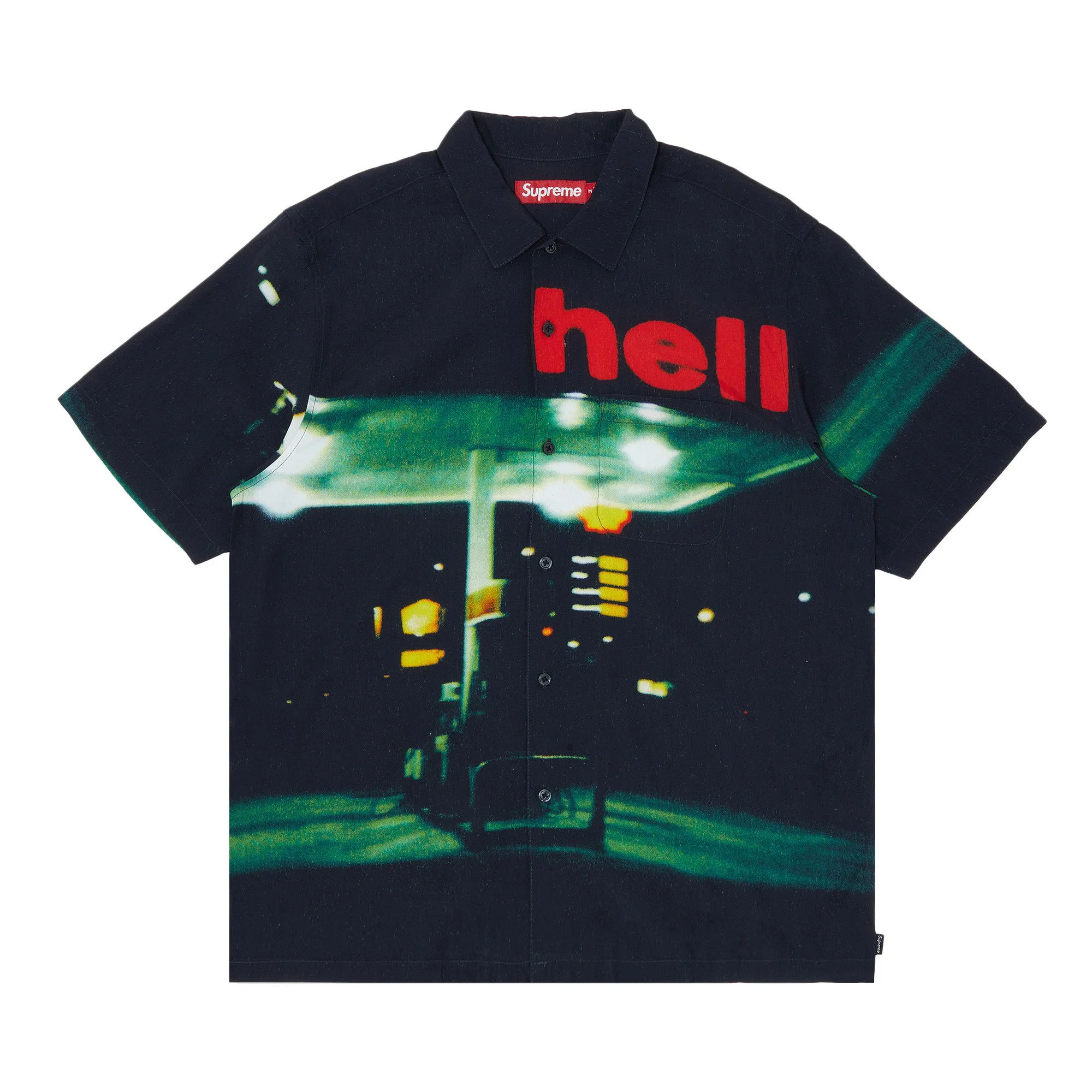 Supreme Hell Short-Sleeve Shirt 'Multicolor' - 1