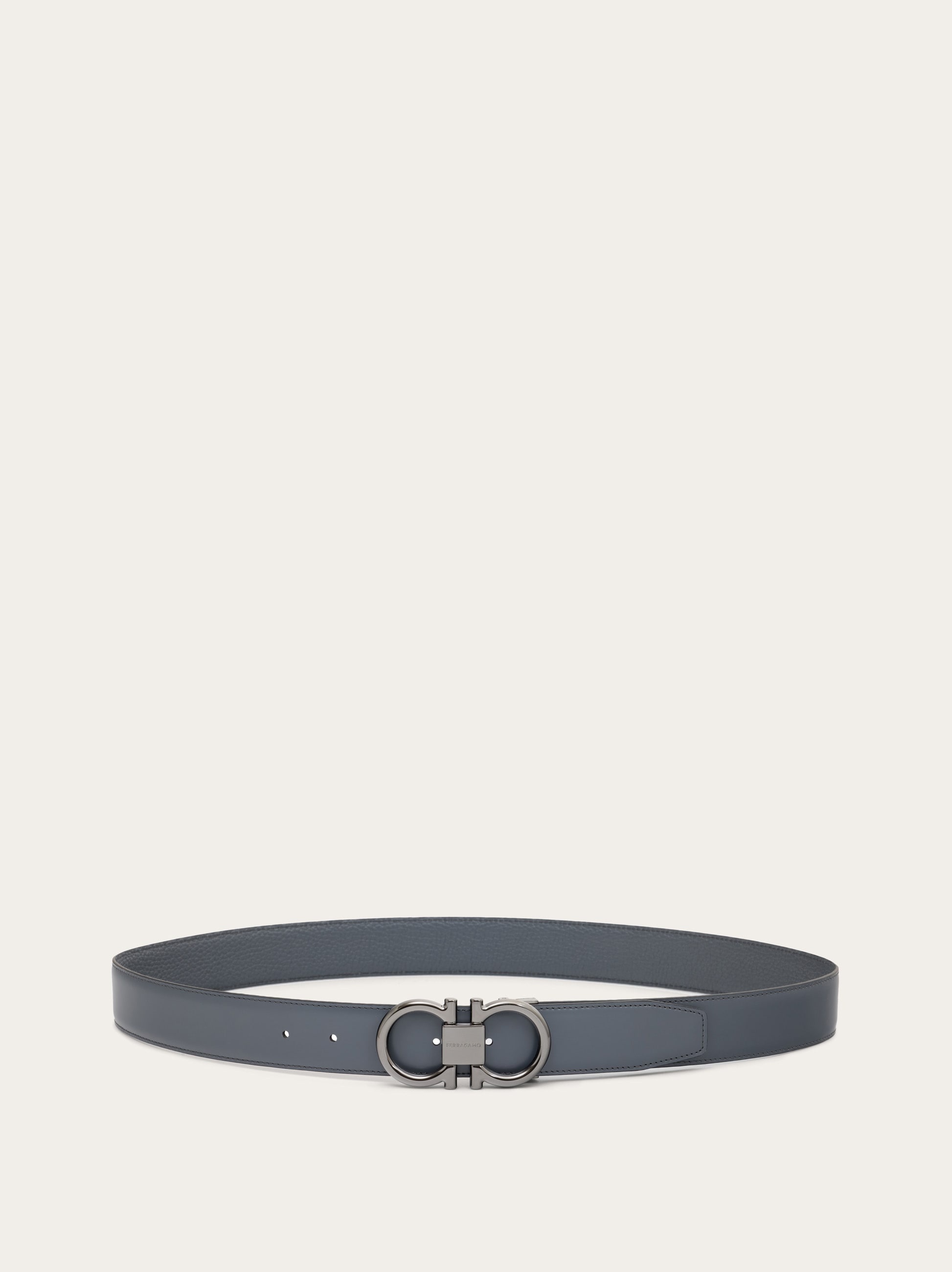 Reversible and adjustable Gancini belt - 3