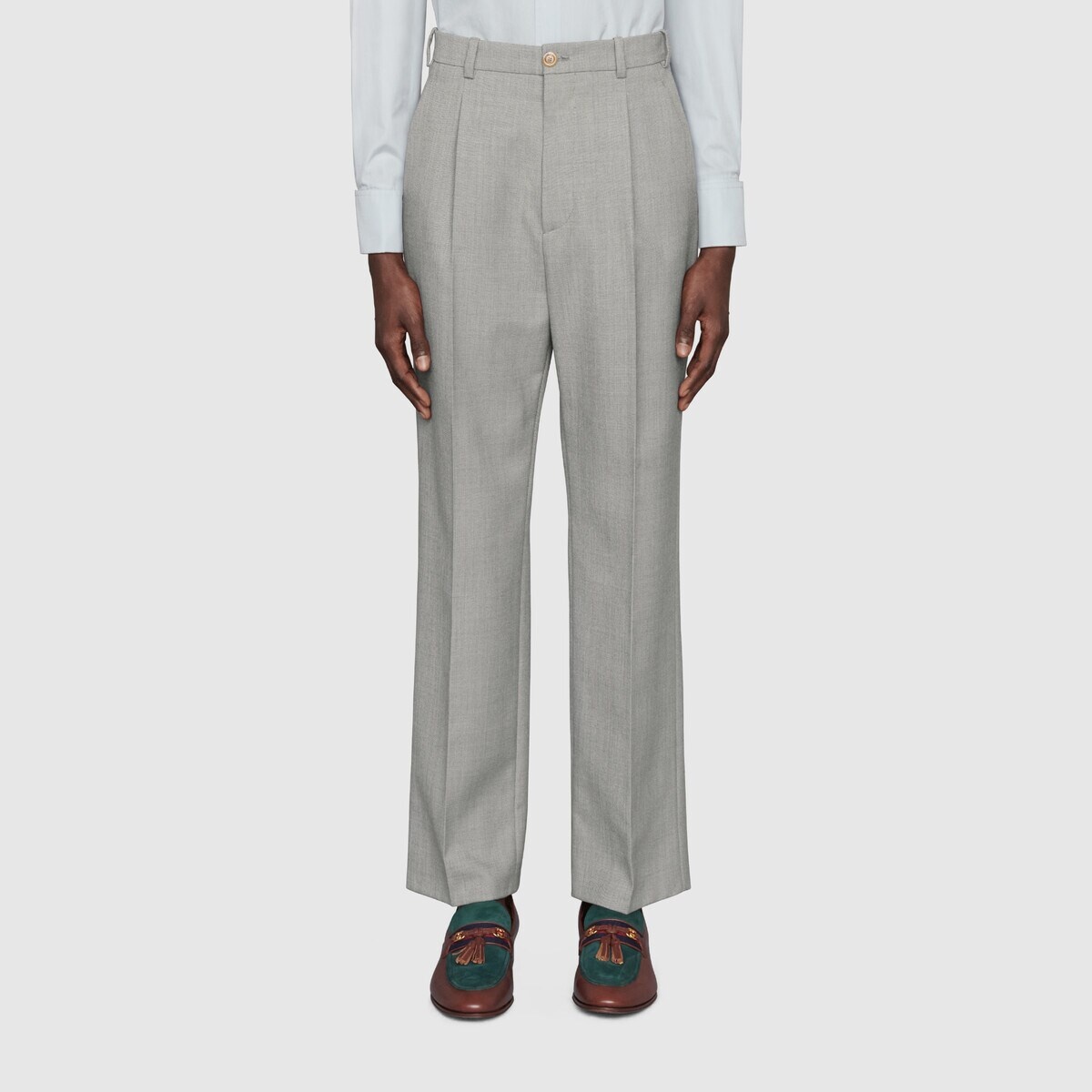 Sharkskin wool pant - 4