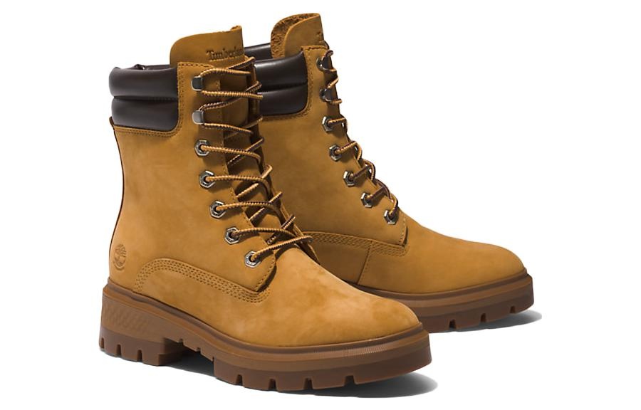(WMNS) Timberland Cortina Valley 6 Inch Waterproof Boots 'Wheat Nubuck' A5N9S231 - 2