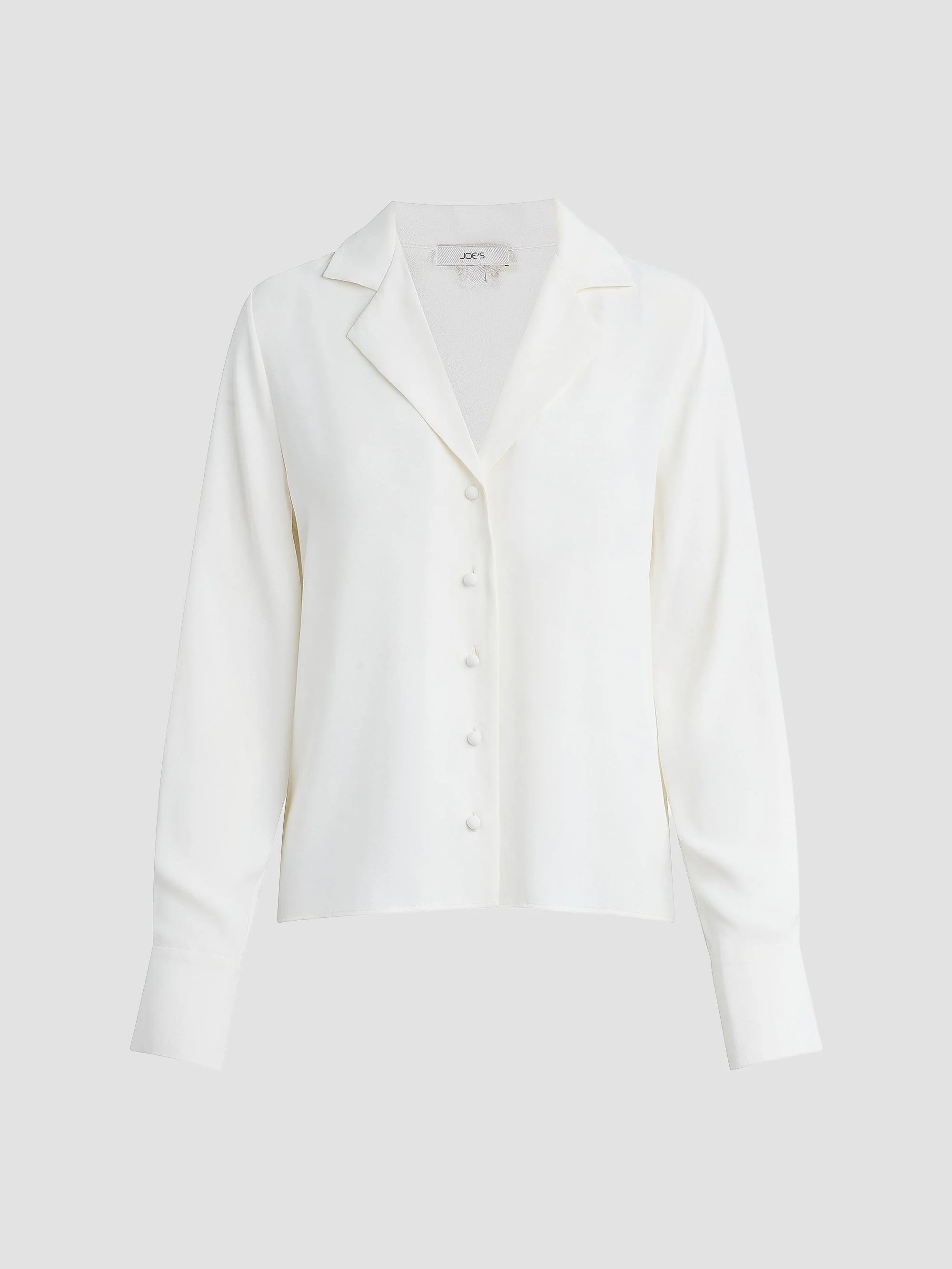 Women's The Mia Crepe Blouse - Ecru - 1