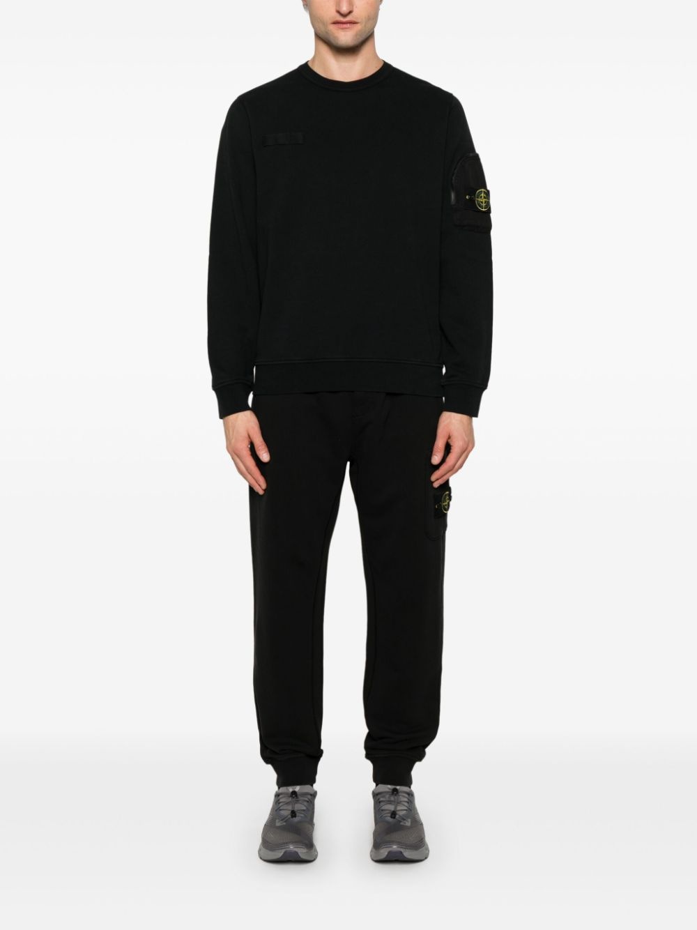 Compass-badge sweatshirt - 2